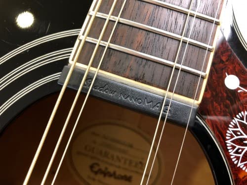 Epiphone EJ-200SCE Ebony 2015 - Thumbnail 2