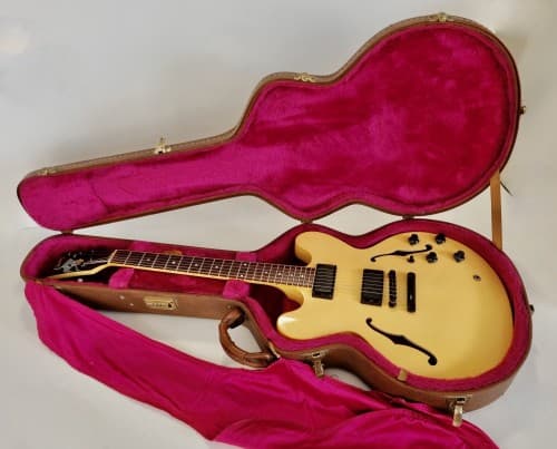 Gibson ES-335 Showcase 1988 White - Thumbnail 3