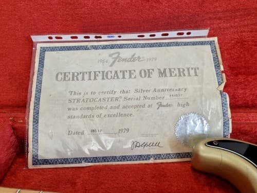 Fender Stratocaster 25th Anniversary 1979 Silver Metallic - Thumbnail 2