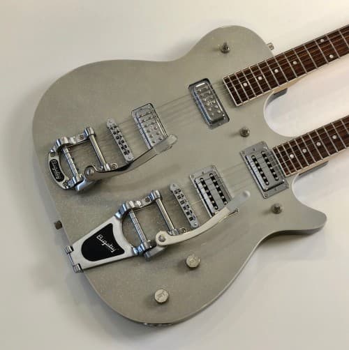 Gretsch G5566 Jet Double Neck - Thumbnail 2