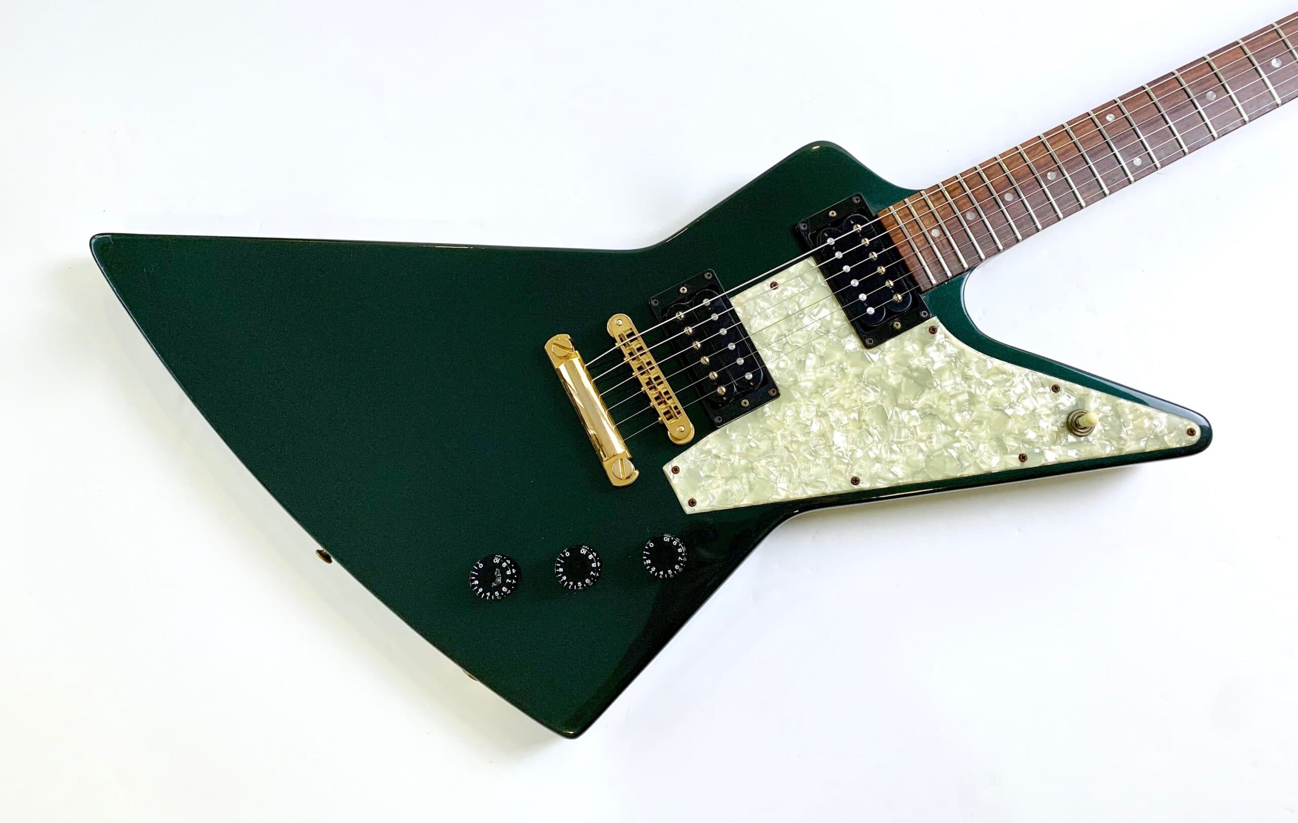 Gibson Explorer Reissue 76 Metallic Teal Green 1993 - Thumbnail 3