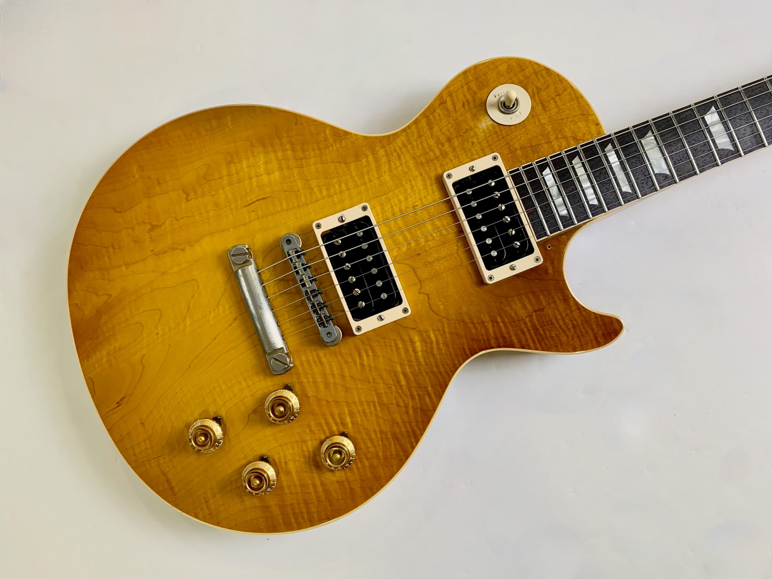 Gibson Les Paul 1959 Duane Allman 2013 Custom Shop VOS Lemon Burst - Thumbnail 3