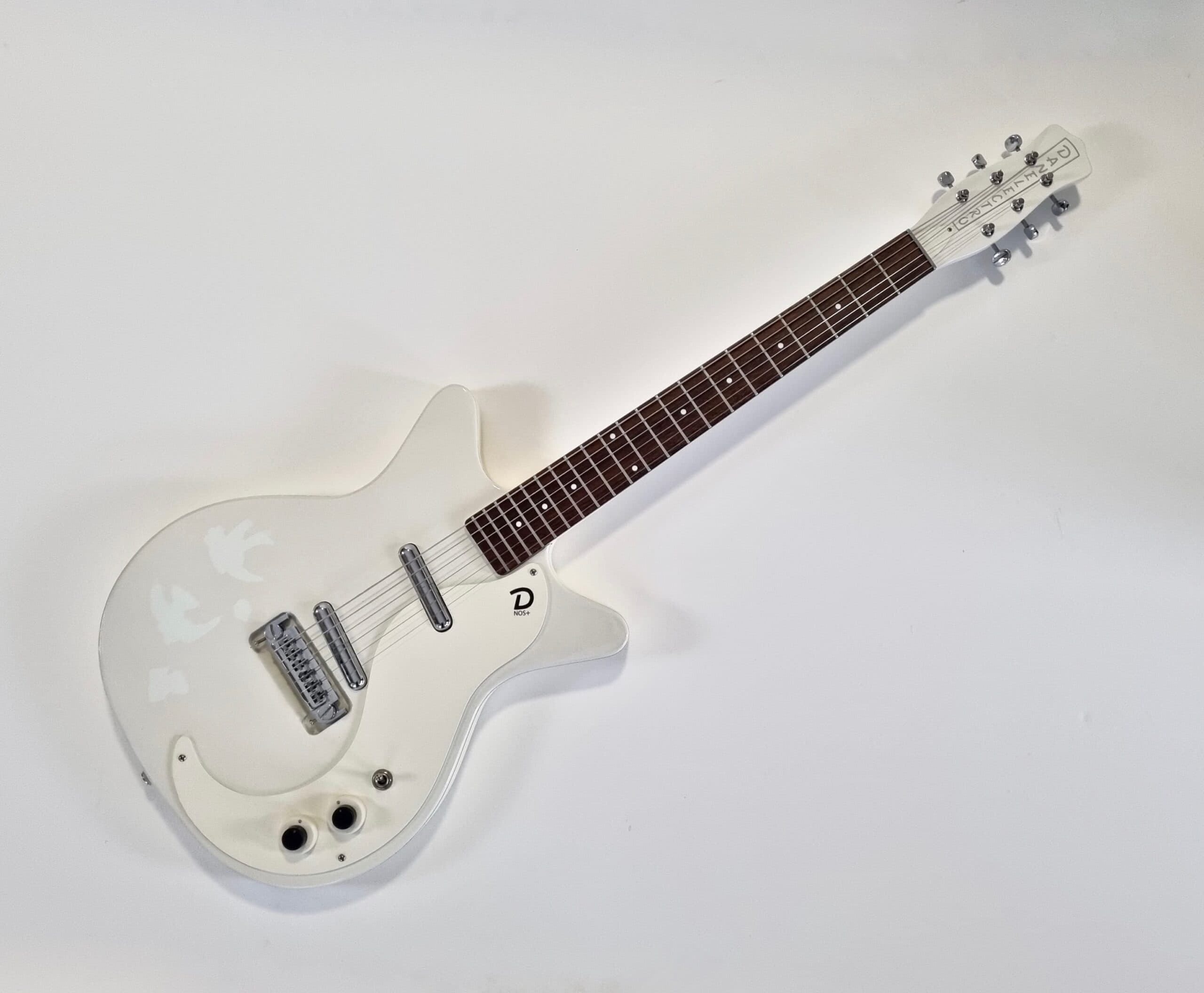 Danelectro DC-59M NOS Outta Sight White - Image 1