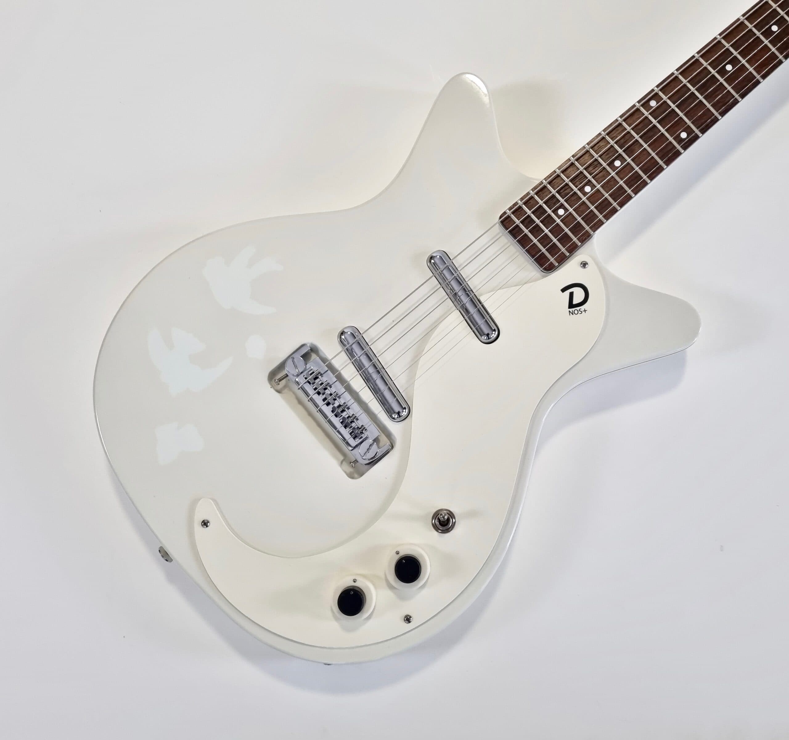 Danelectro DC-59M NOS Outta Sight White - Thumbnail 3
