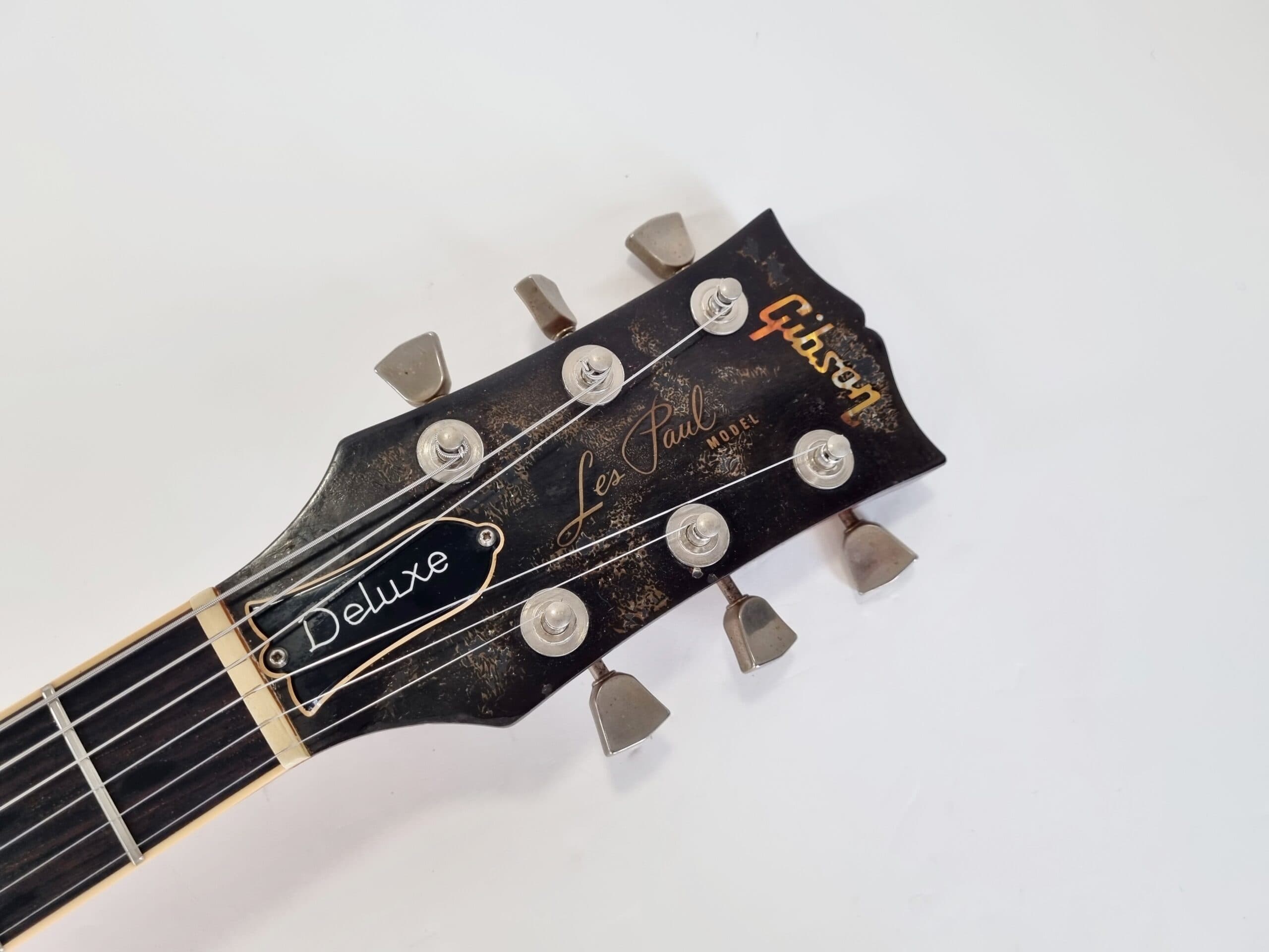 Gibson Les Paul Deluxe 1979 Goldtop « Alain » - Thumbnail 2