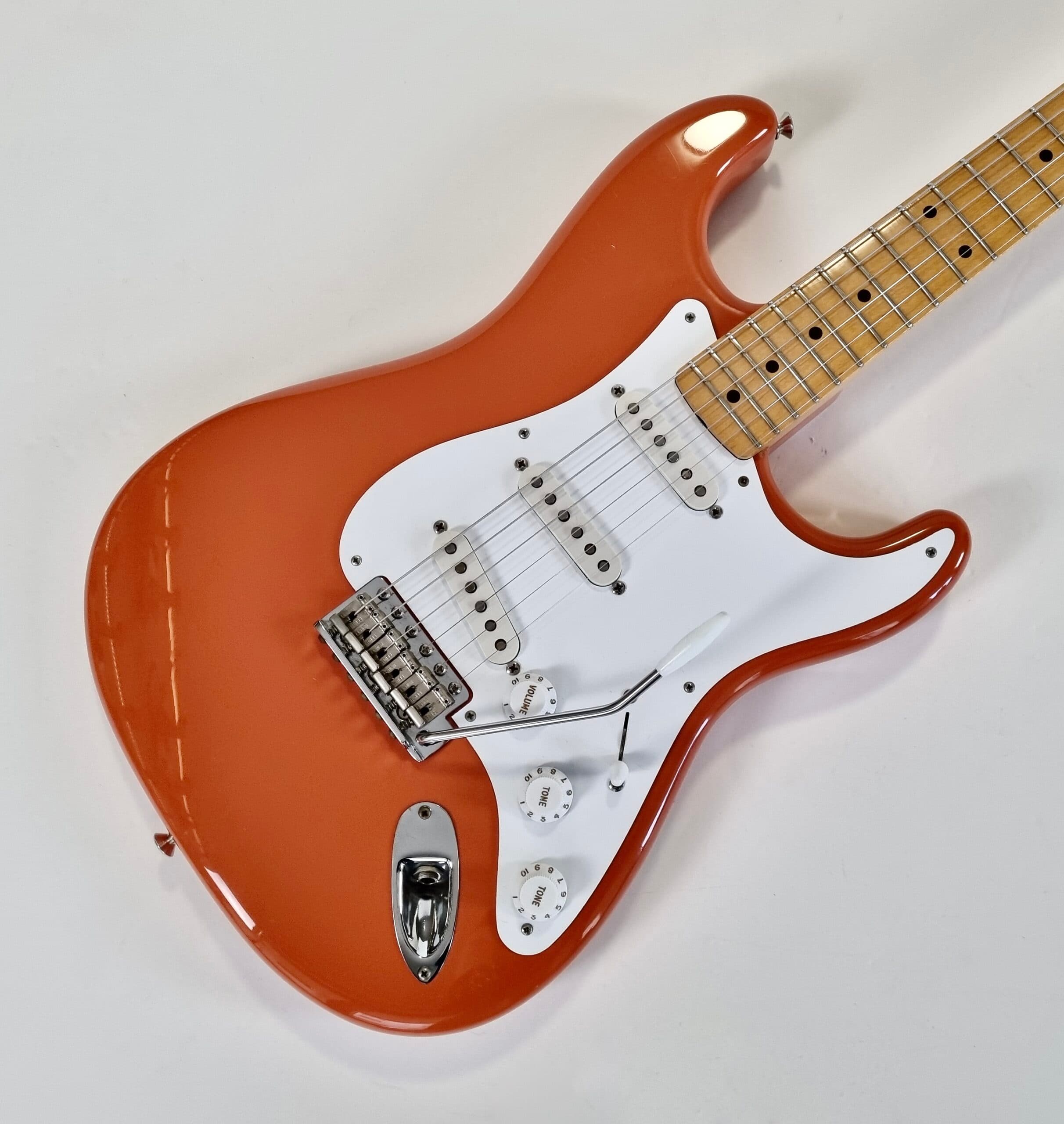 Fender Stratocaster 1957 California Beach 2004 Custom Shop Coral Sunset NOS - Thumbnail 3