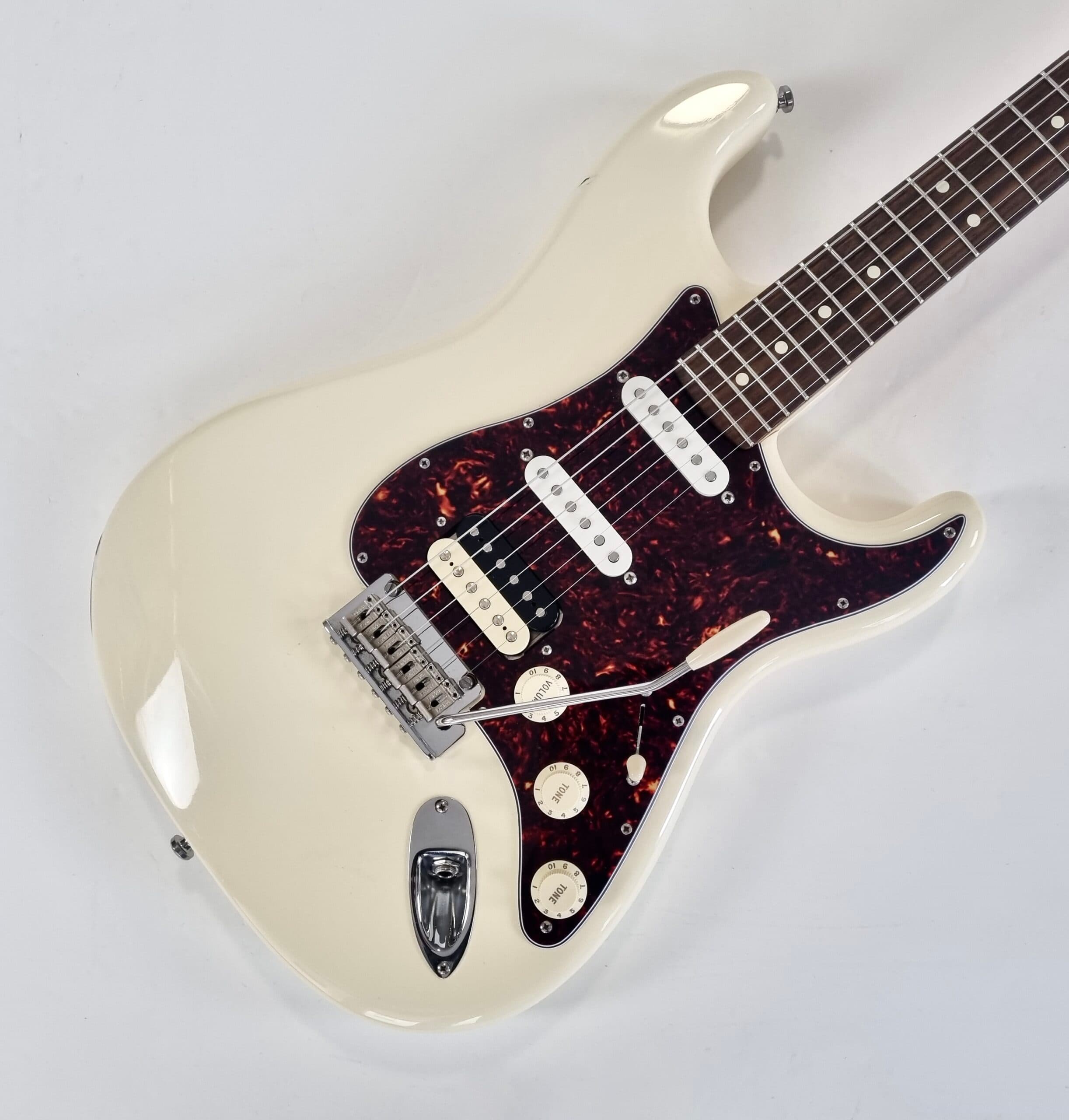 Fender Stratocaster HSS American Professional Shawbucker 2016 Olympic White - Thumbnail 3