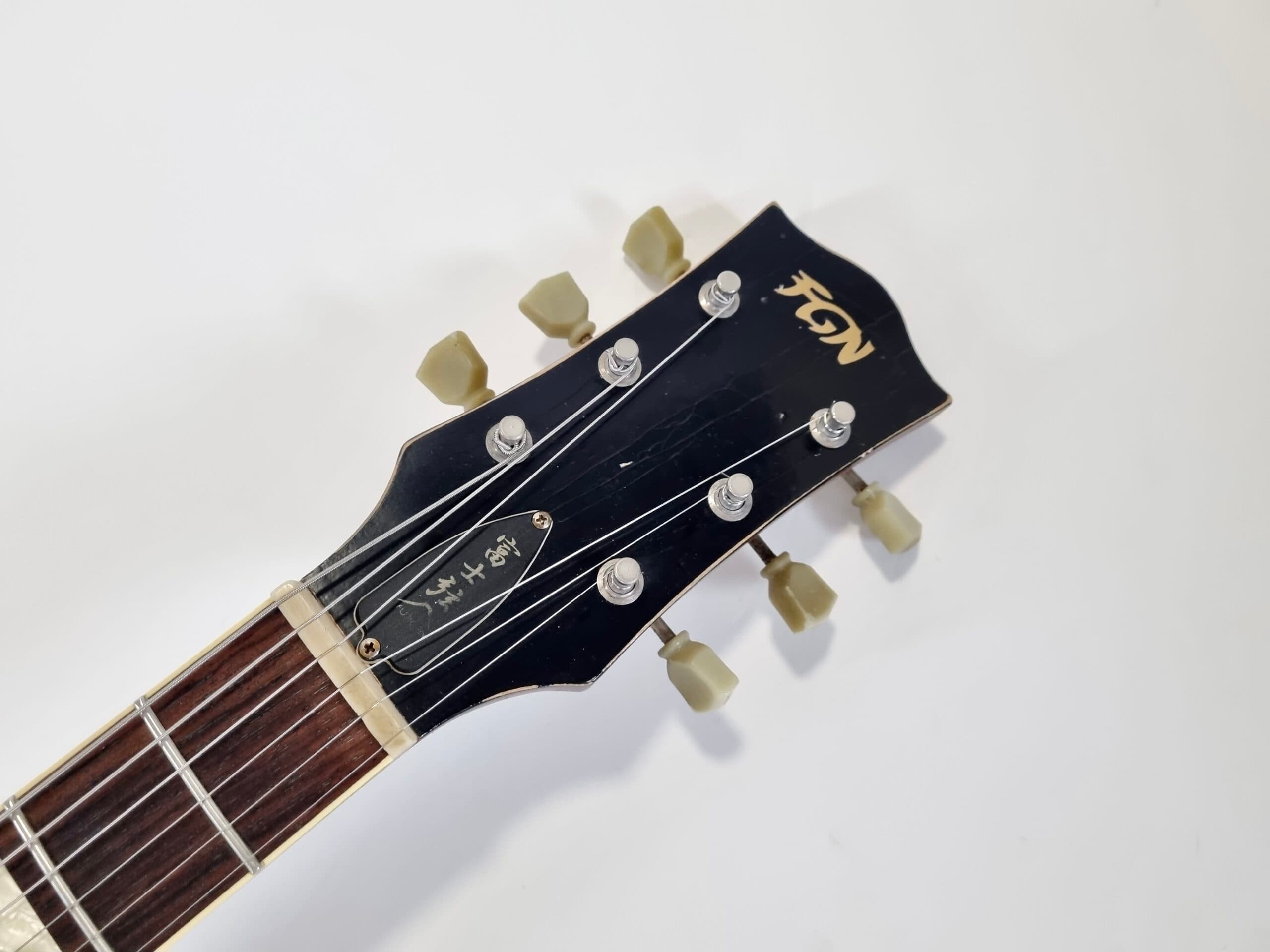 FGN Master Relic Les Paul 2011 Siggi Braun #024 Aged Cherry Burst - Thumbnail 2