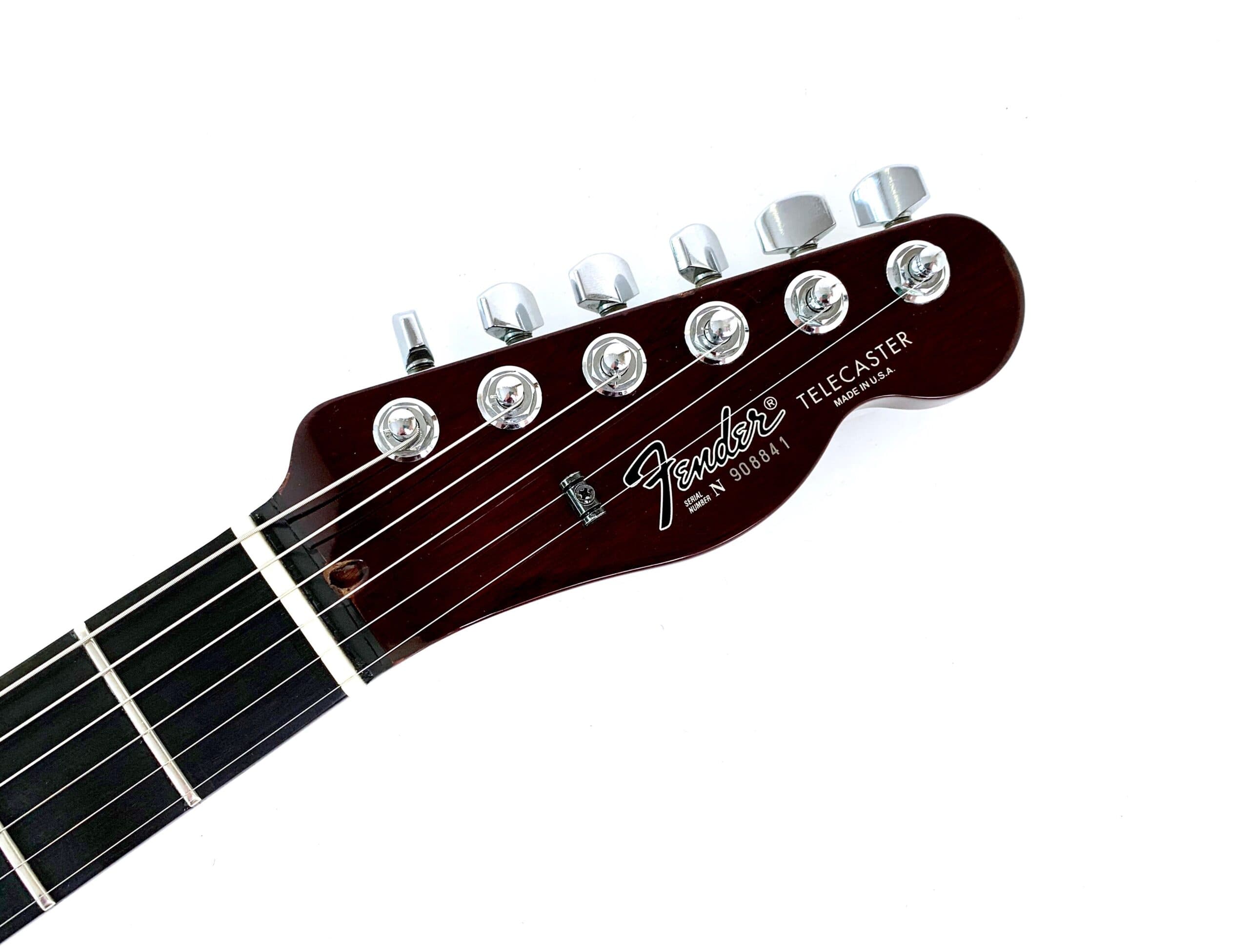 Fender Telecaster Set Neck 1990 Custom Shop Sunburst - Thumbnail 2