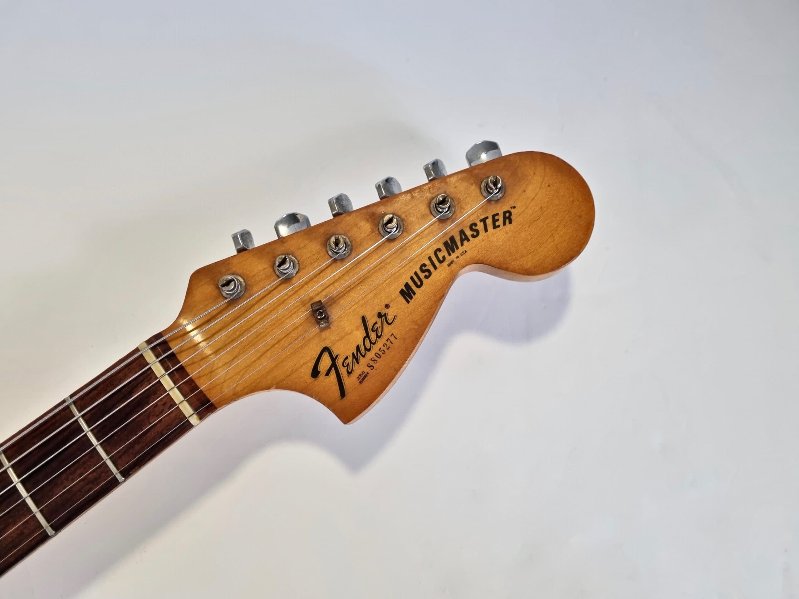 Fender Musicmaster 1978 Black - Thumbnail 2