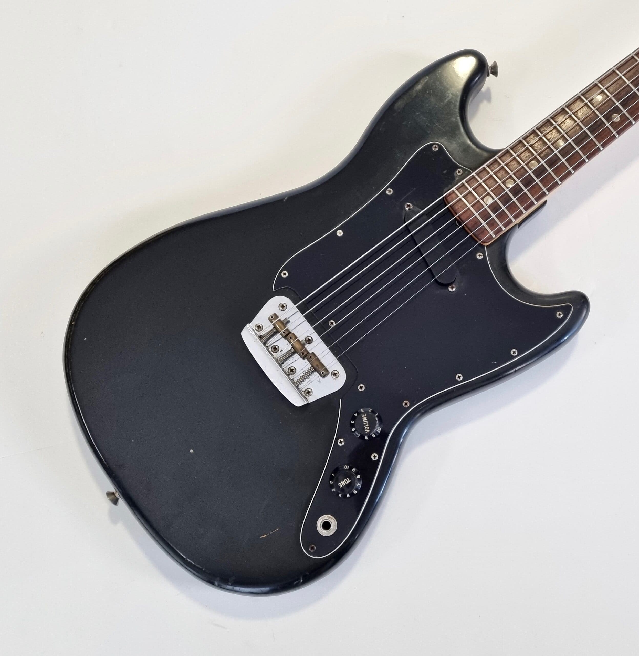 Fender Musicmaster 1978 Black - Thumbnail 3