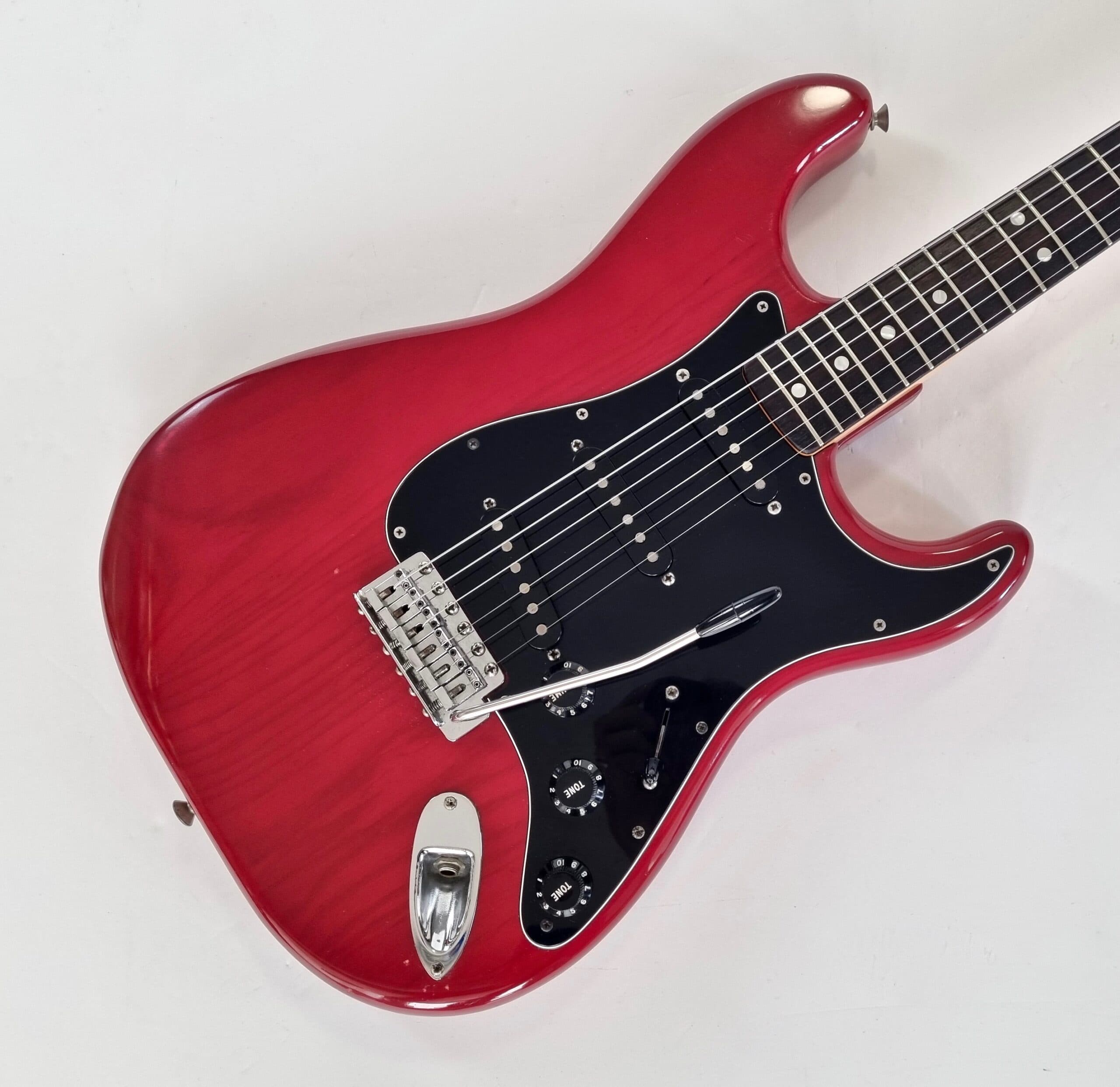 Fender Stratocaster 1980 Transluscent Red - Thumbnail 3