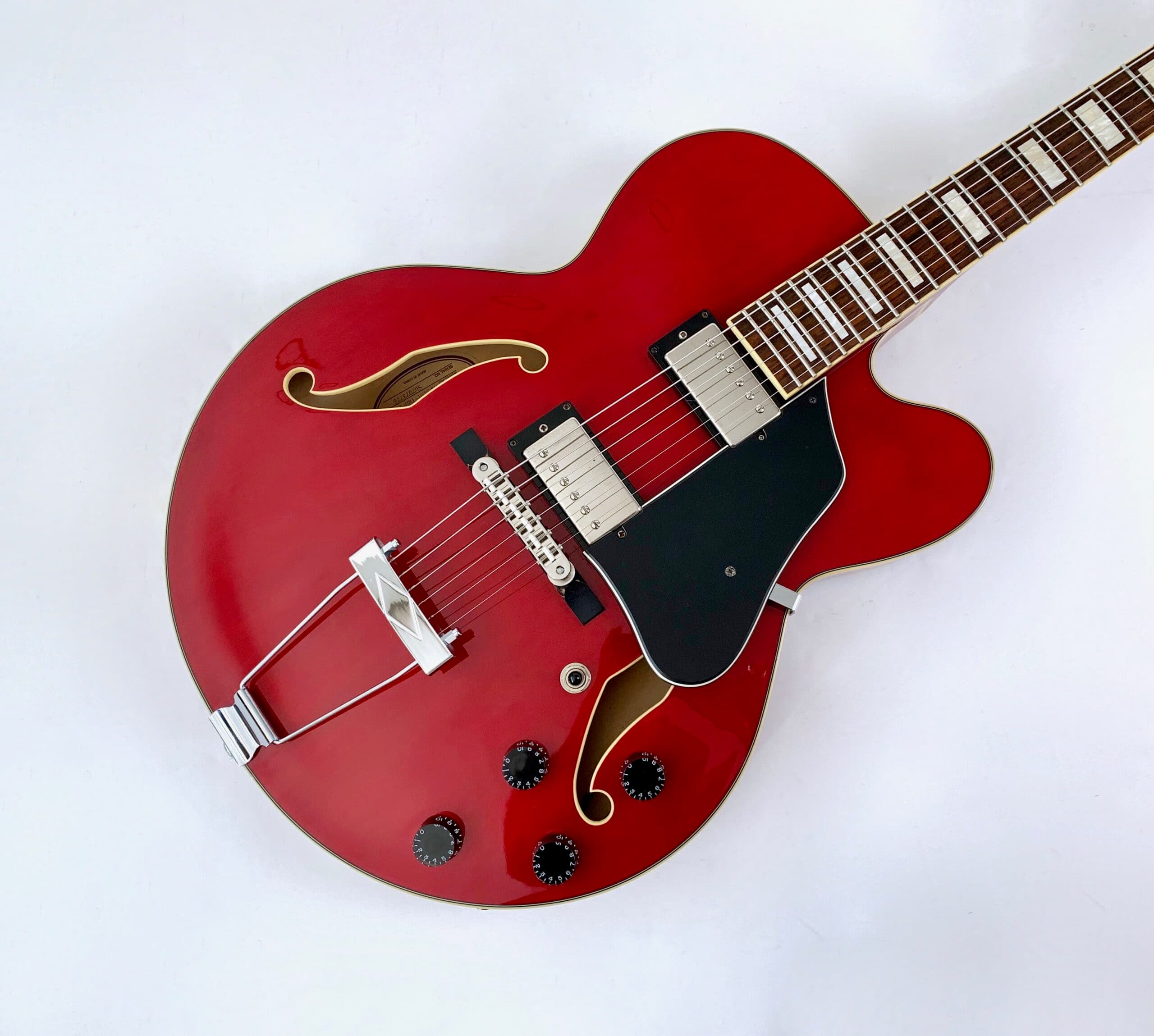 Ibanez AFS75T-TRD Artcore 2007 Transparent Red - Thumbnail 3