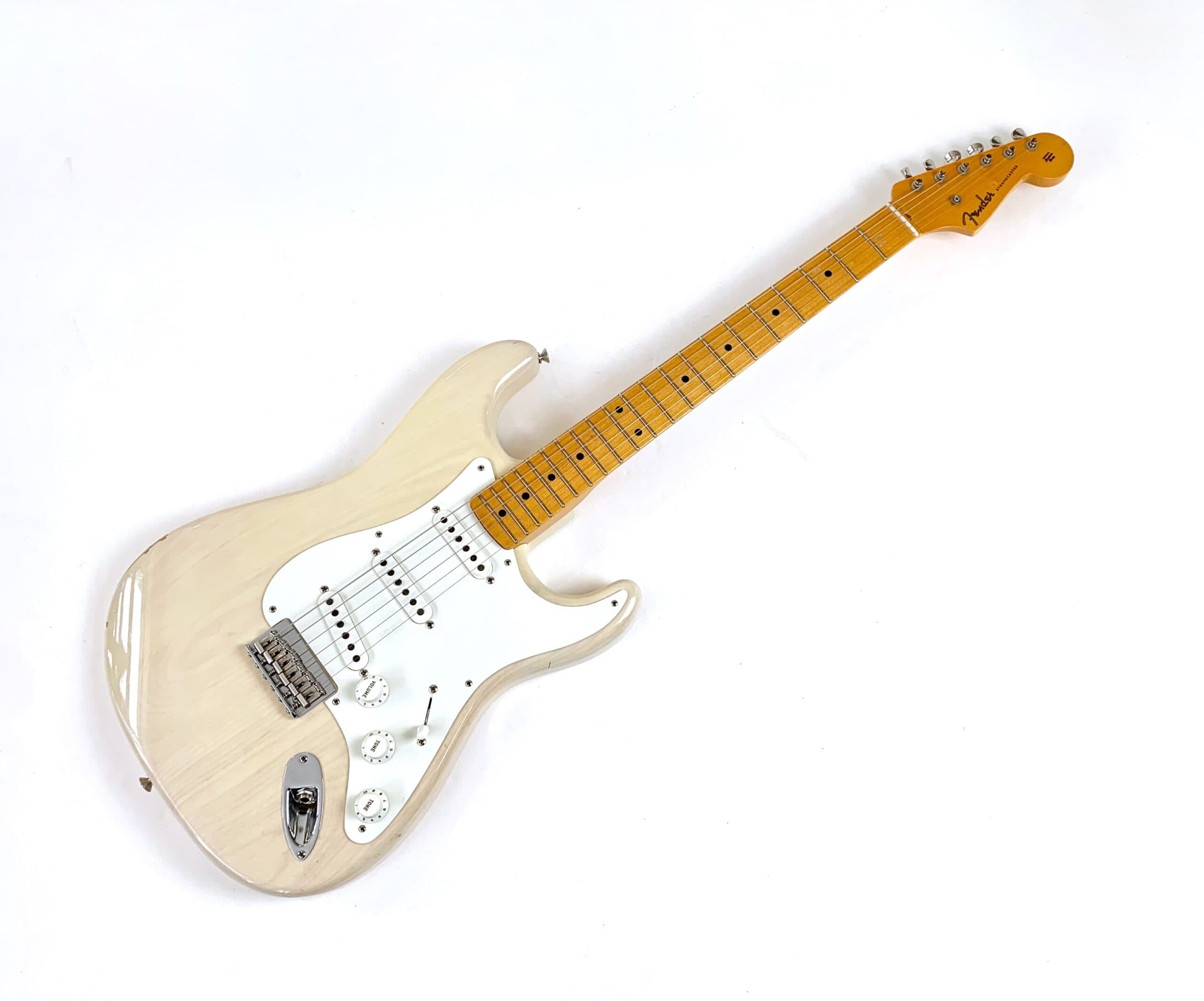 Fender Stratocaster 1955 Hardtail Custom Shop Time Capsule 2022 White Blonde - Image 1
