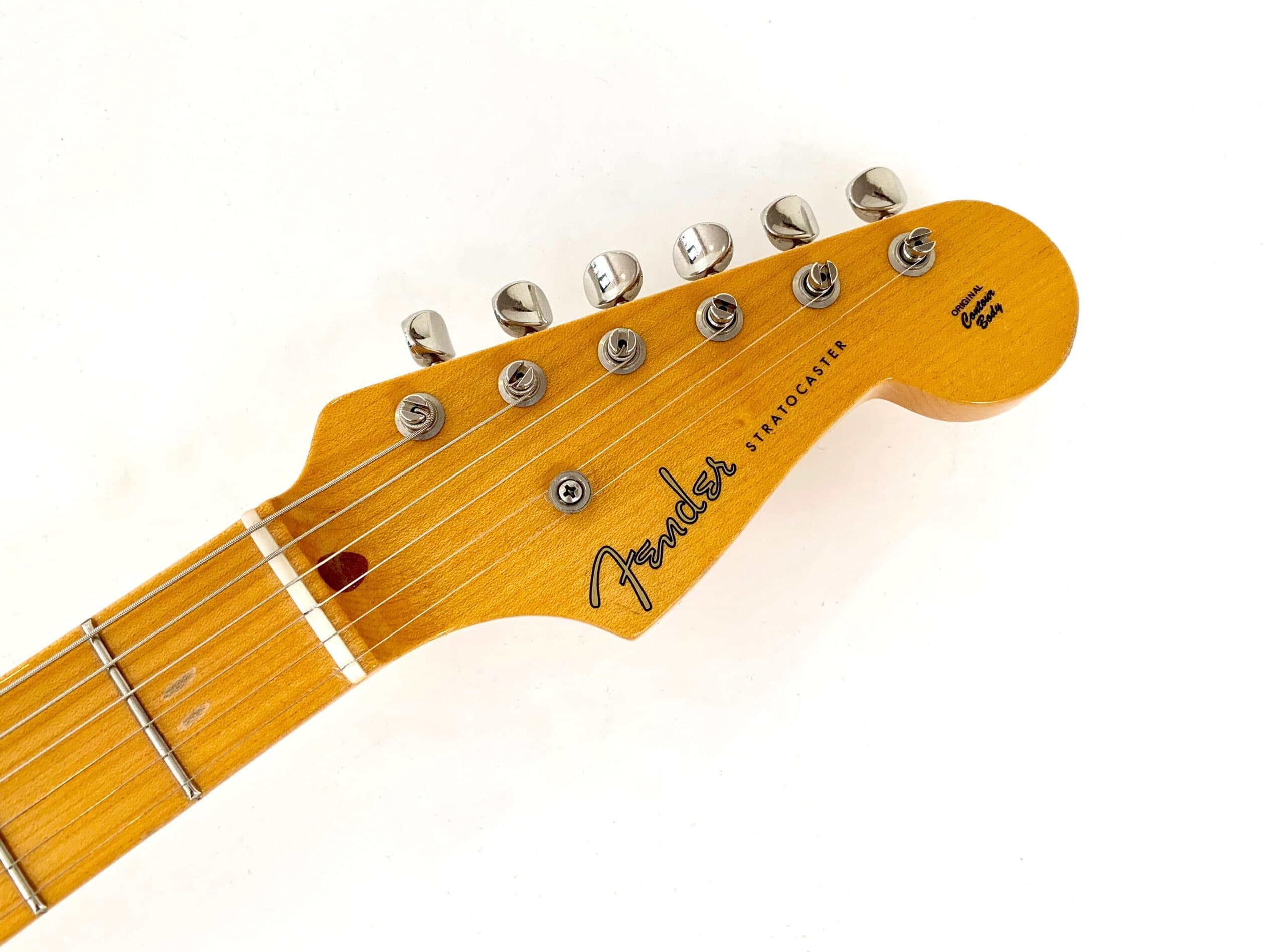 Fender Stratocaster 1955 Hardtail Custom Shop Time Capsule 2022 White Blonde - Thumbnail 2