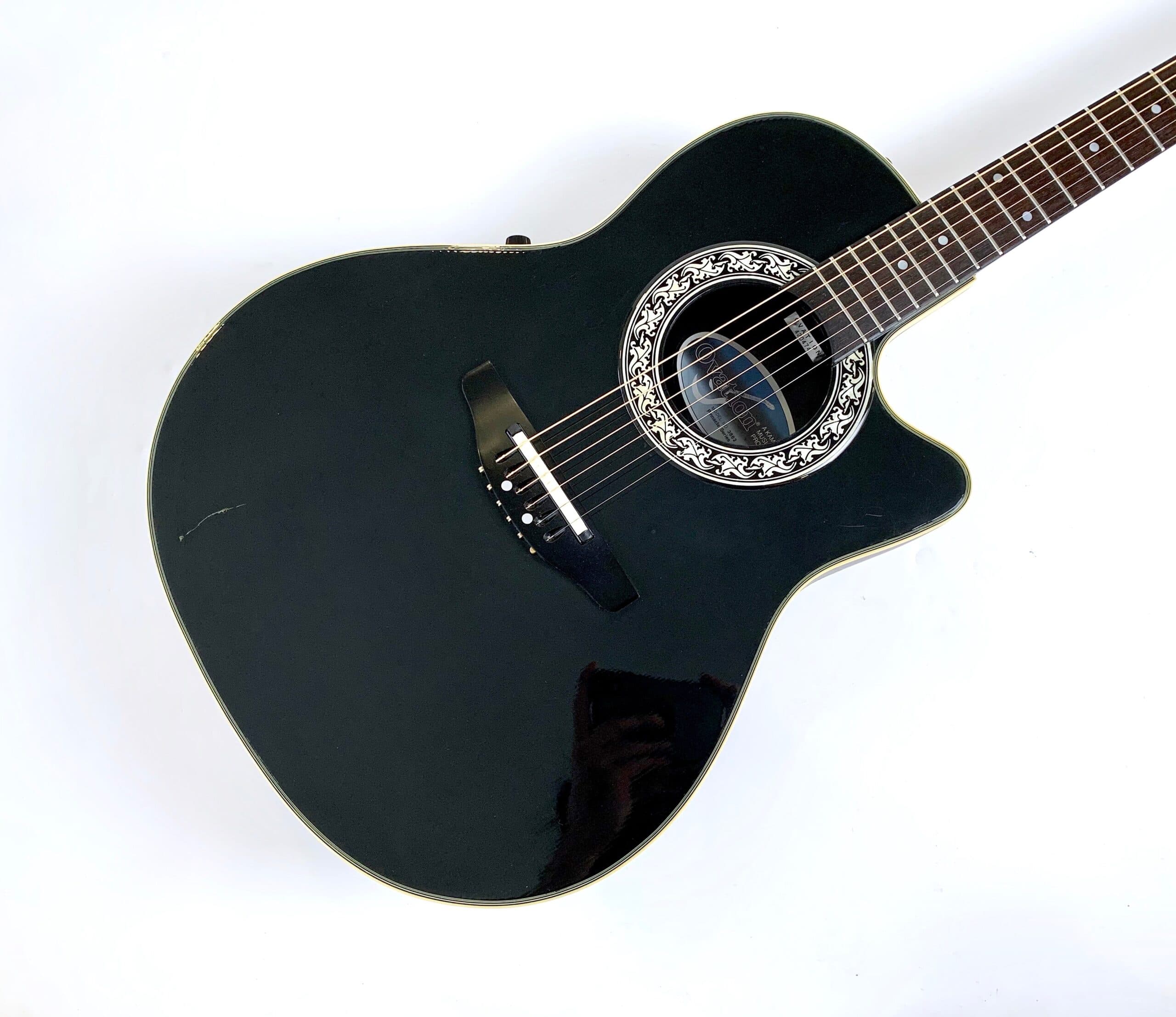Ovation 3862 Pinnacle Series 1990-1992 Black - Thumbnail 3