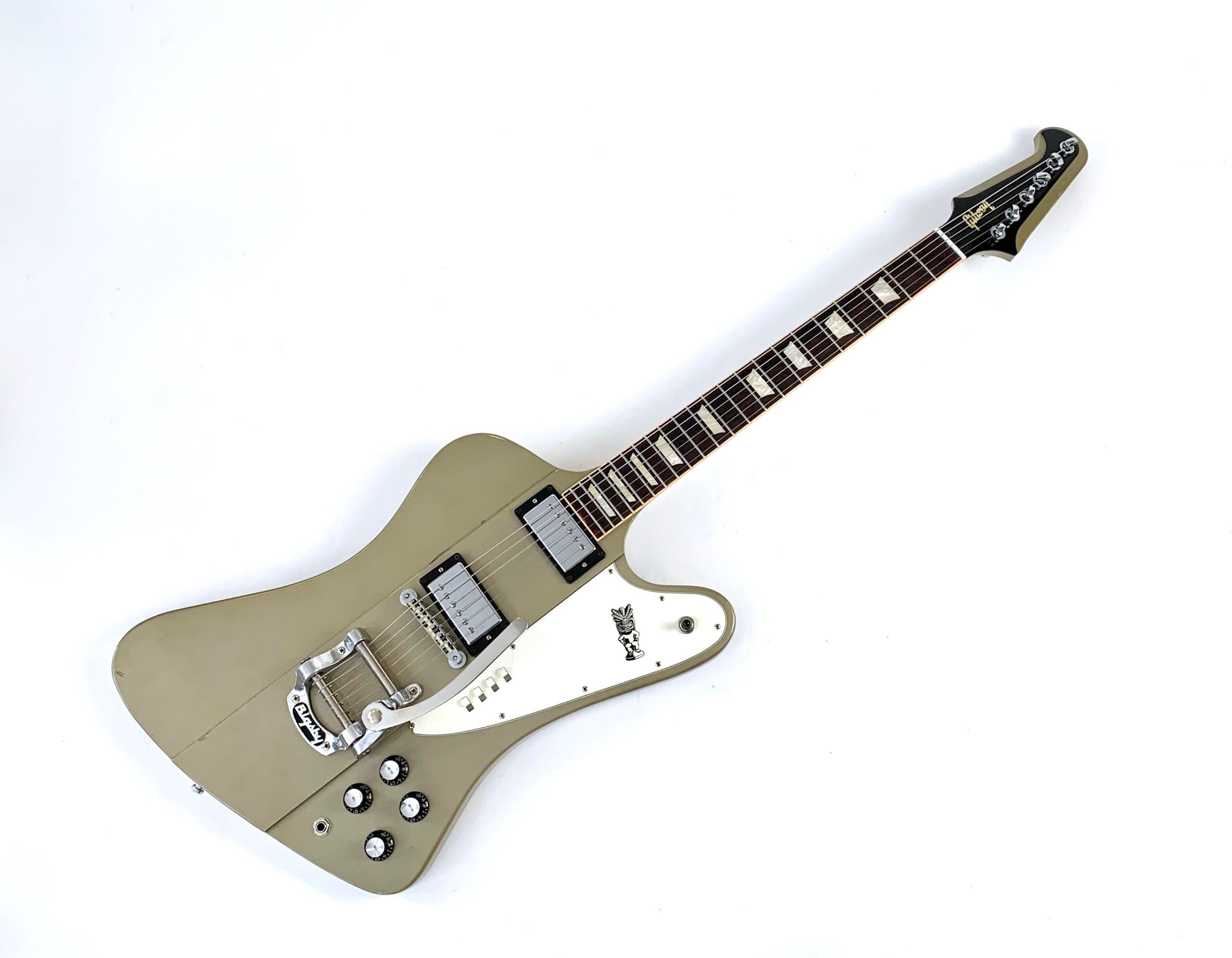 Gibson Firebird Elliot Easton « Tikibird » 2013 Gold Mist Poly - Image 1