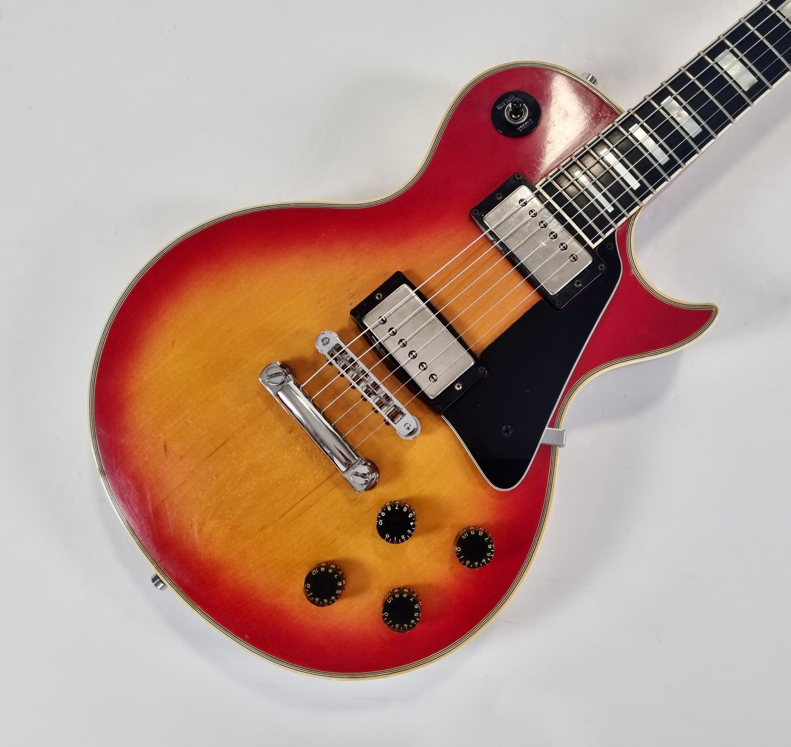 Gibson Les Paul Custom 1980 Cherry Sunburst - Thumbnail 3