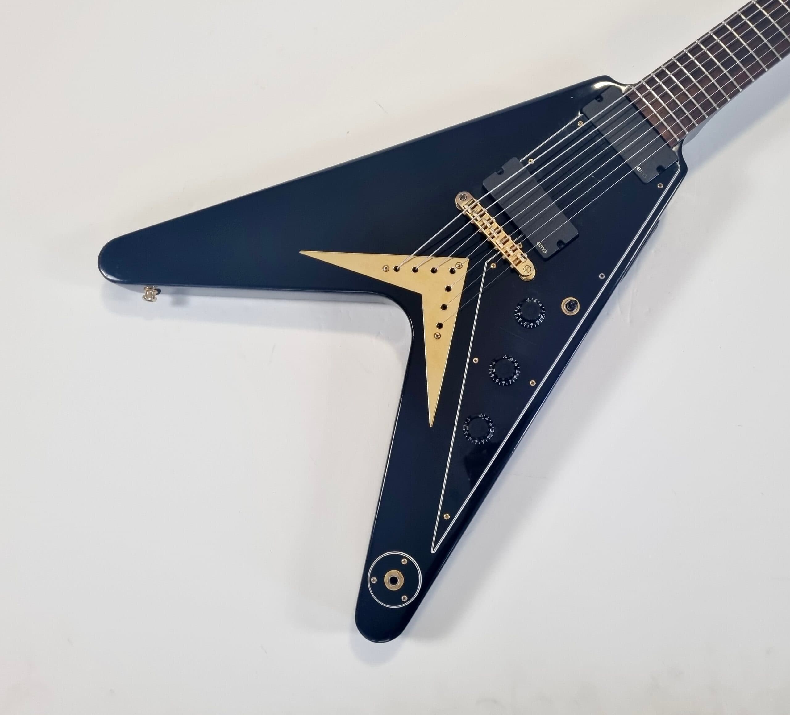 Gibson Flying V 7-String 2011 Ebony - Thumbnail 3