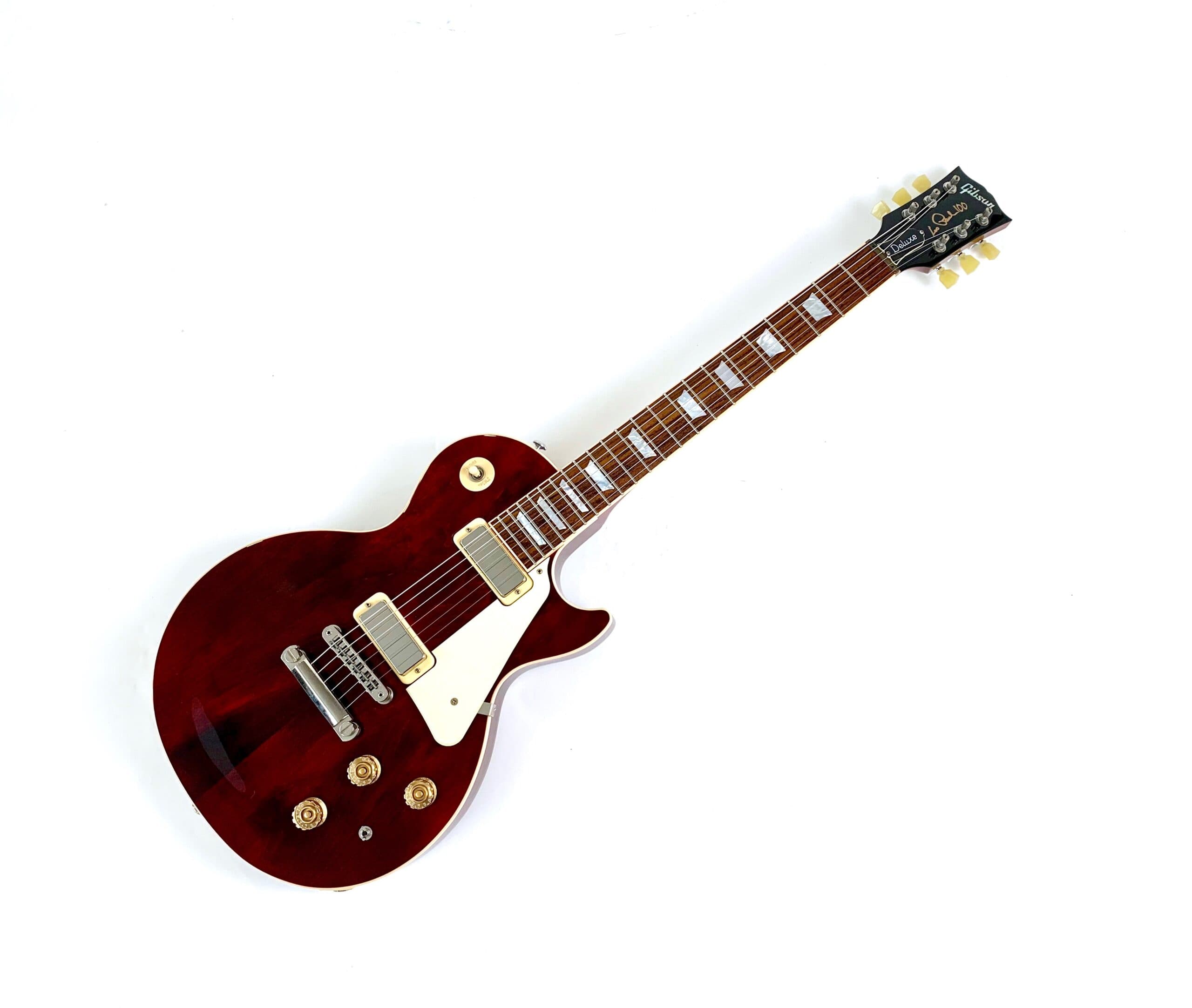 Gibson Les Paul Deluxe 2015 Wine Red - Image 1