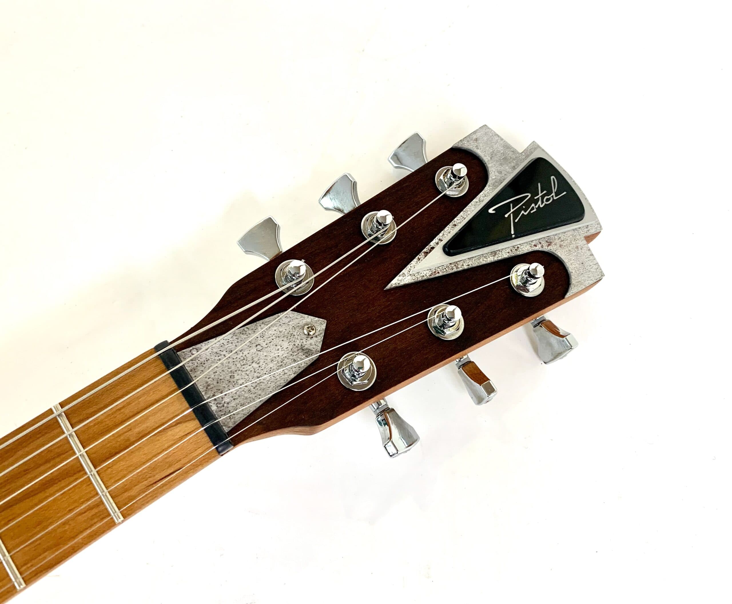 Pistol Guitars Spaceboard Custom 2025 PepeRock Natural - Thumbnail 2