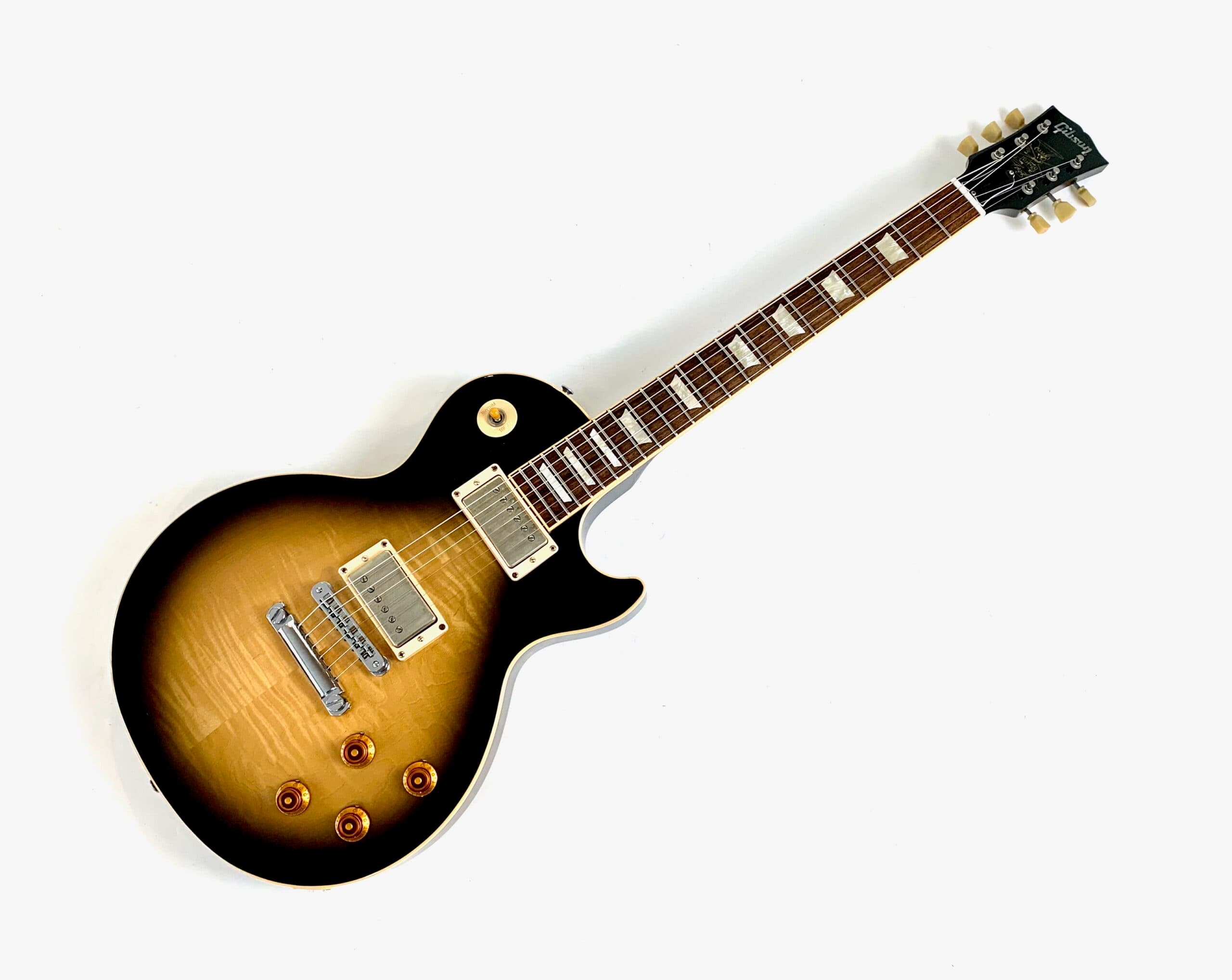 Gibson Les Paul Standard Slash Signature 2008 Tobacco Sunburst - Image 1