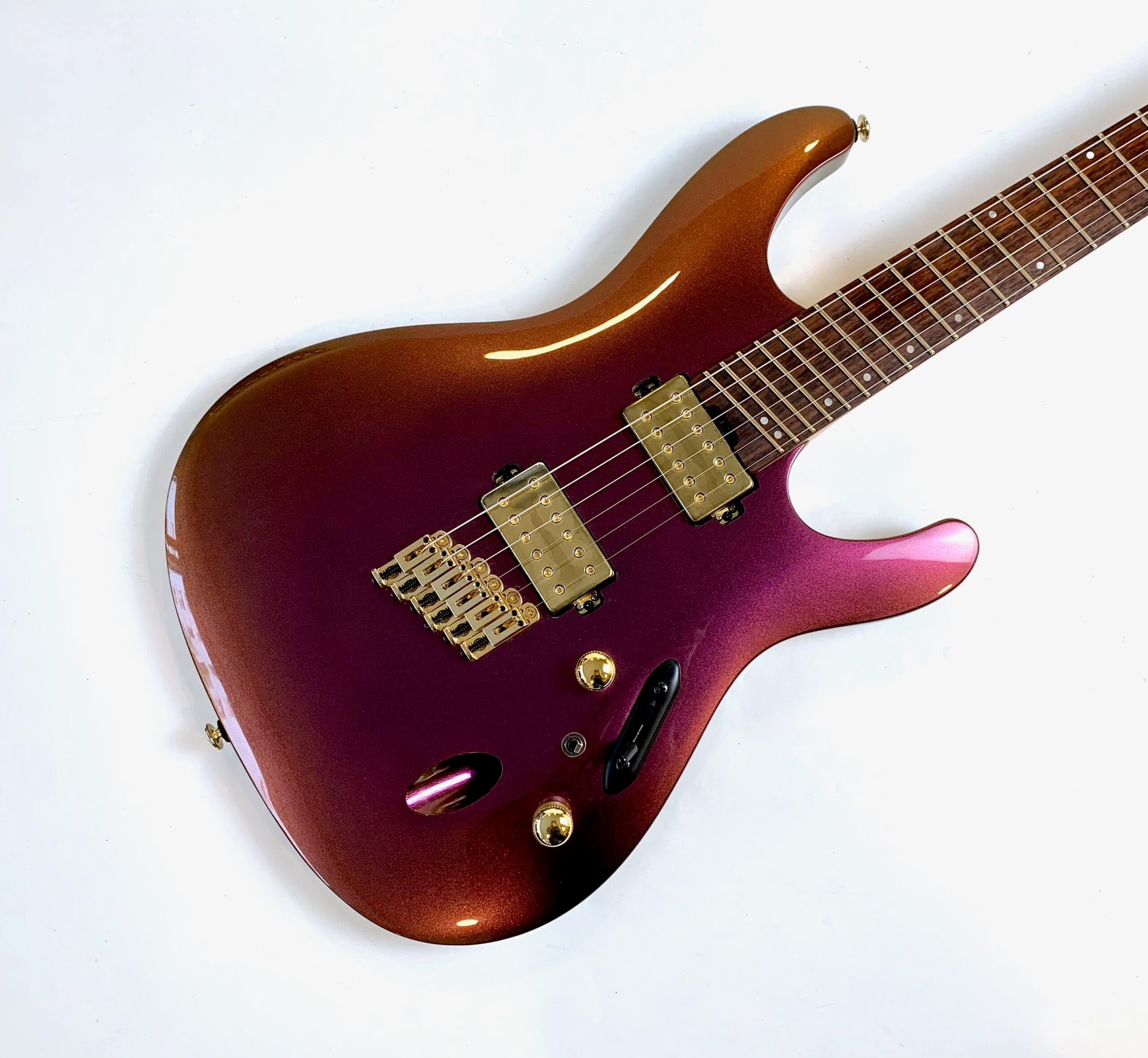 Ibanez SML721 Axe Design Lab 2022 Rose Gold Chameleon - Thumbnail 3