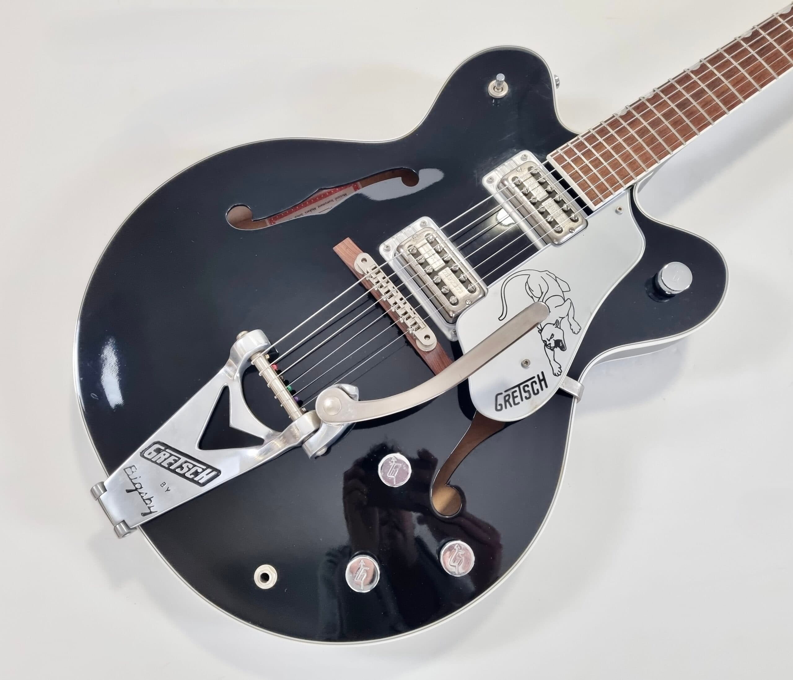 Gretsch G6137TCB Black Panther 2014 Center-Block - Thumbnail 3