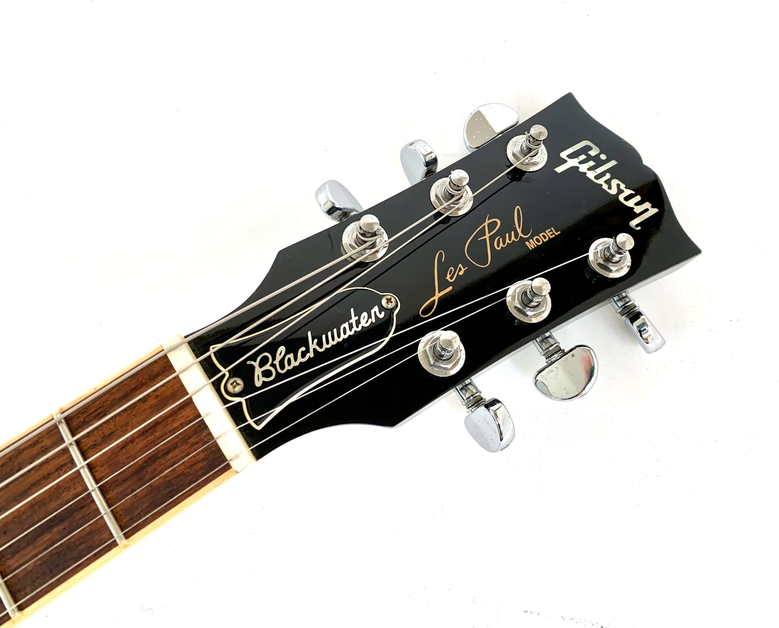Gibson Les Paul Chad Kroeger Signature Blackwater 2010 Trans Black - Thumbnail 2