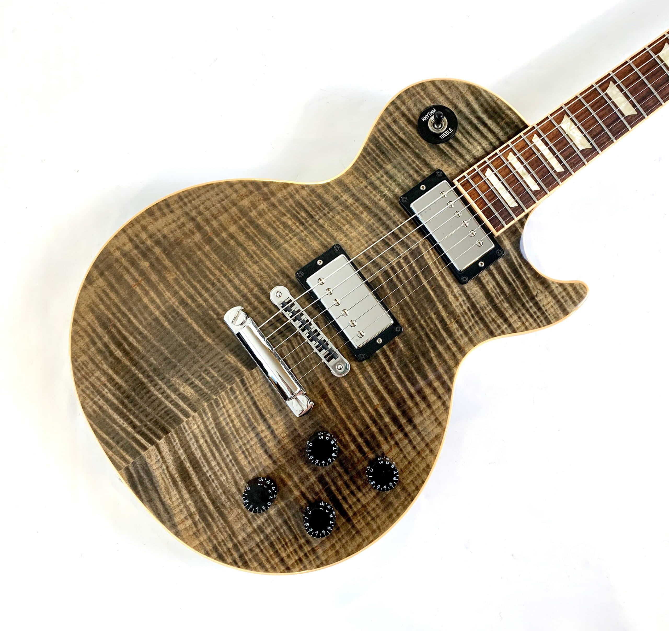 Gibson Les Paul Chad Kroeger Signature Blackwater 2010 Trans Black - Thumbnail 3