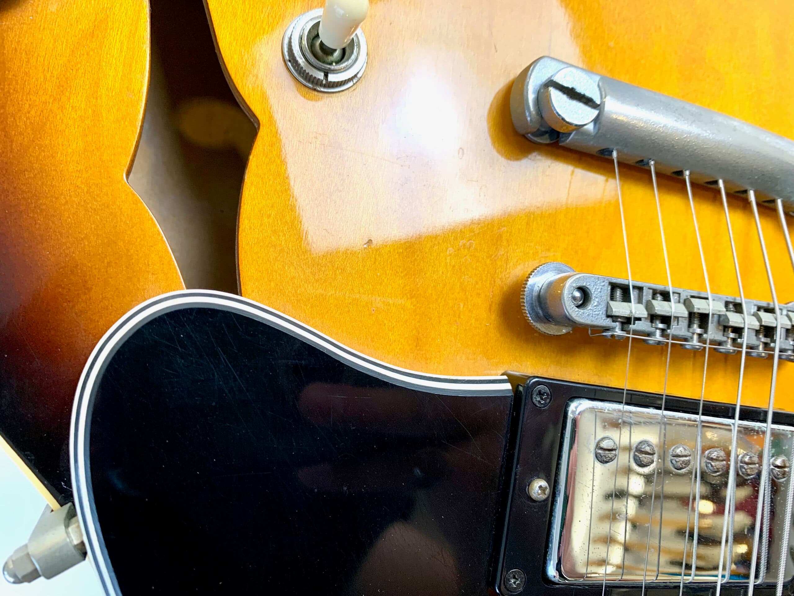 Orville ES-335 Vintage Sunburst 1997 made in Japan - Thumbnail 3