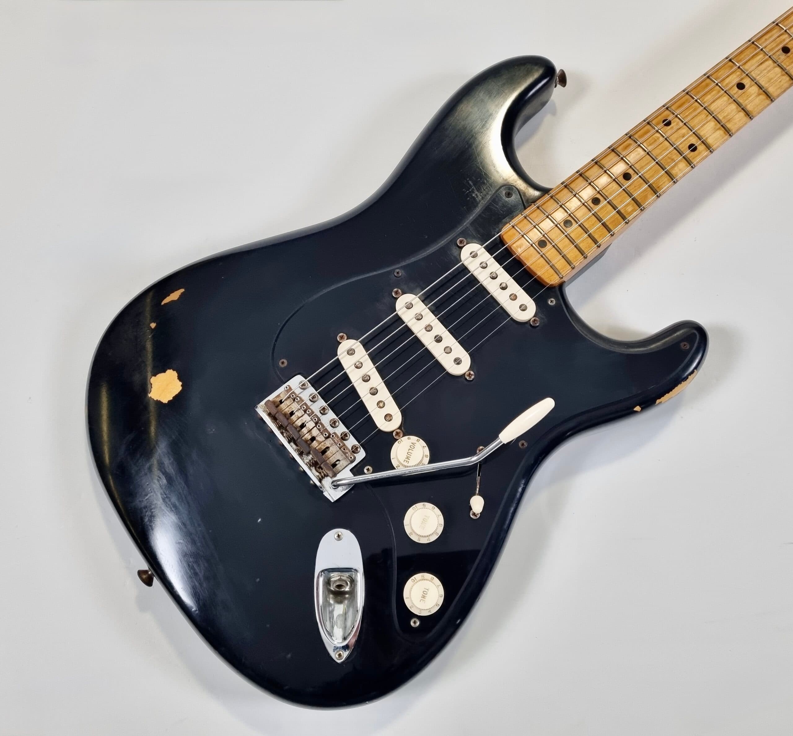 Fender Stratocaster American Vintage 57 Black 2003 - Thumbnail 3