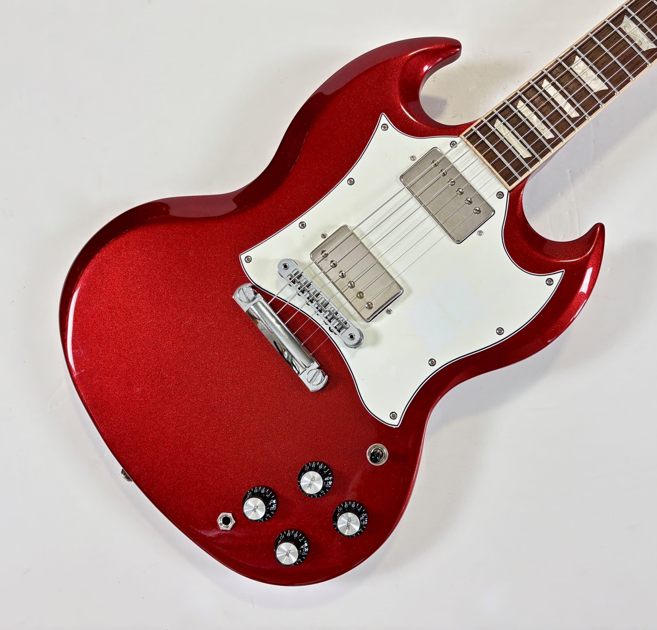 Gibson SG Standard Mod Collection 2023 Candy Apple Red Stinger - Thumbnail 3