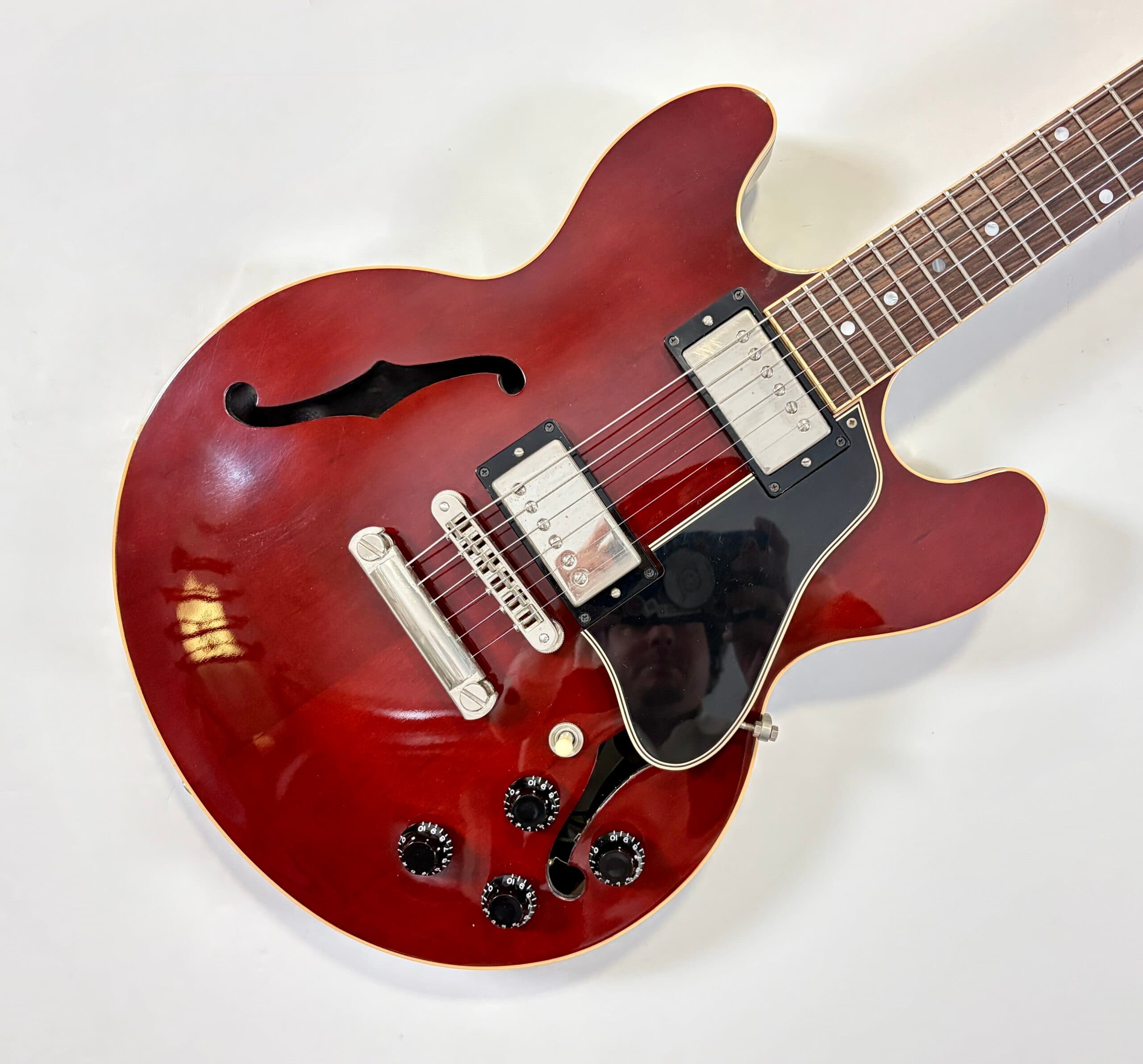 Gibson ES-336 Custom Shop 1997 Wine Red - Thumbnail 3