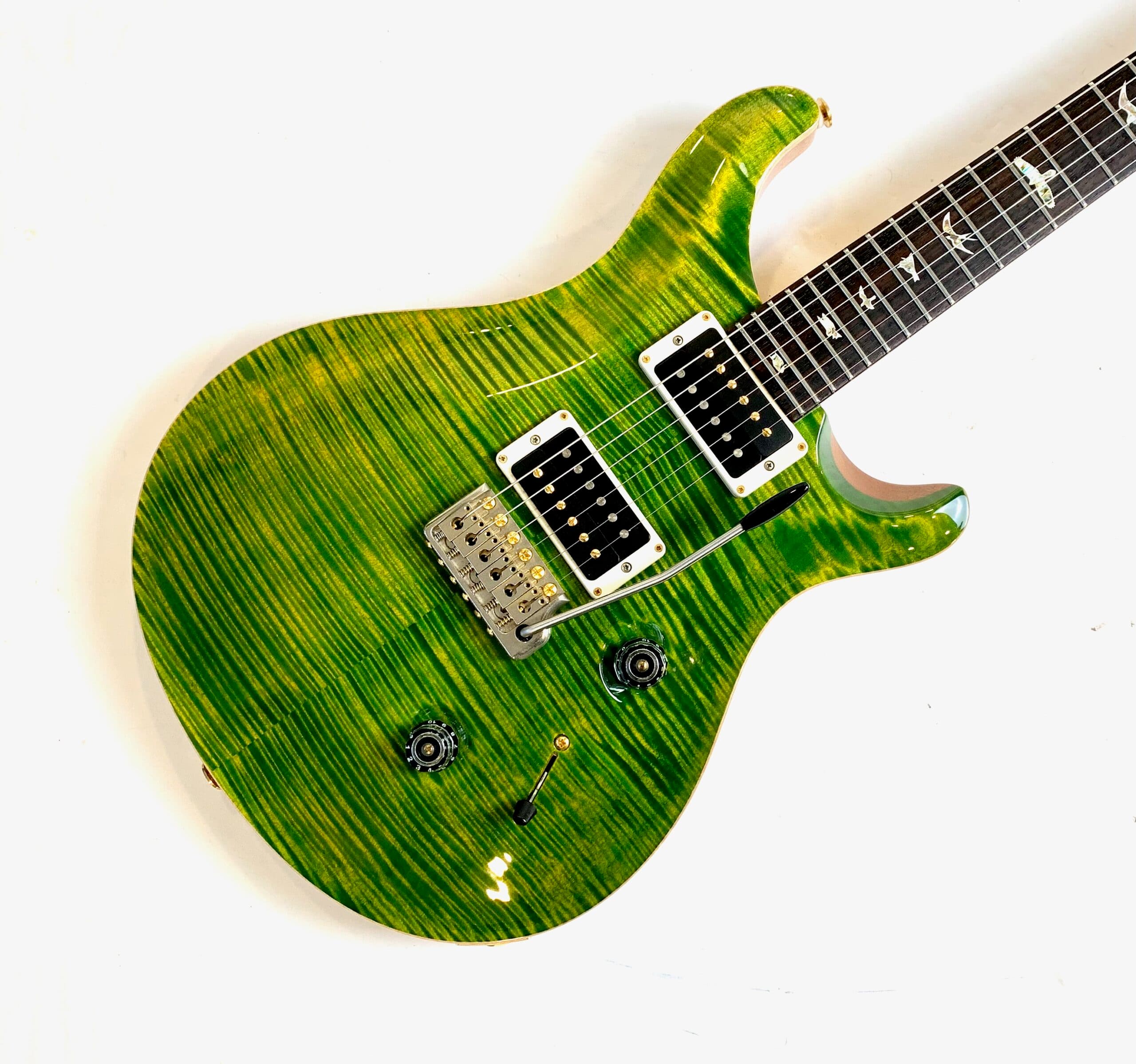PRS Custom 24 Birds 10-Top Eriza Verde 2018 - Thumbnail 3