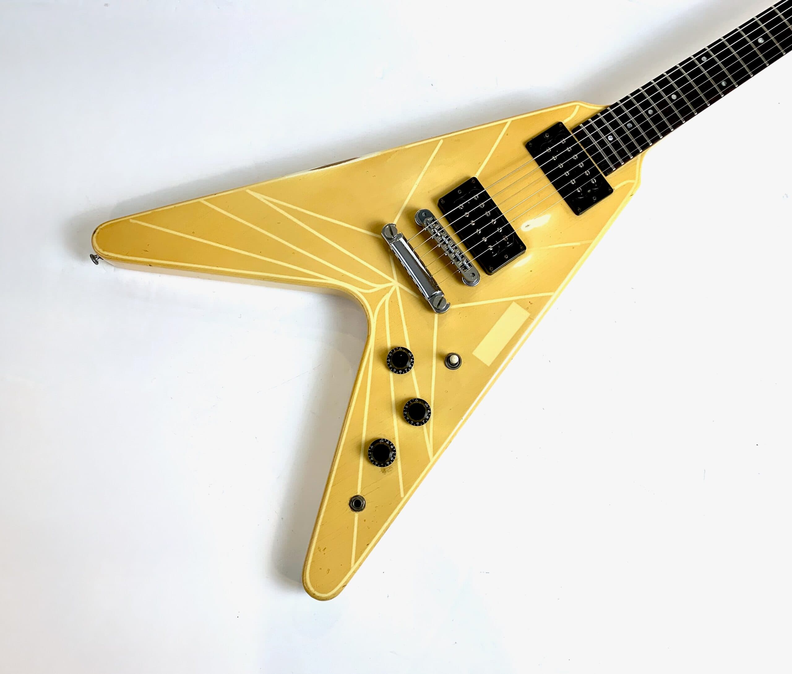 Gibson Flying V 1984 Alpine White - Thumbnail 3