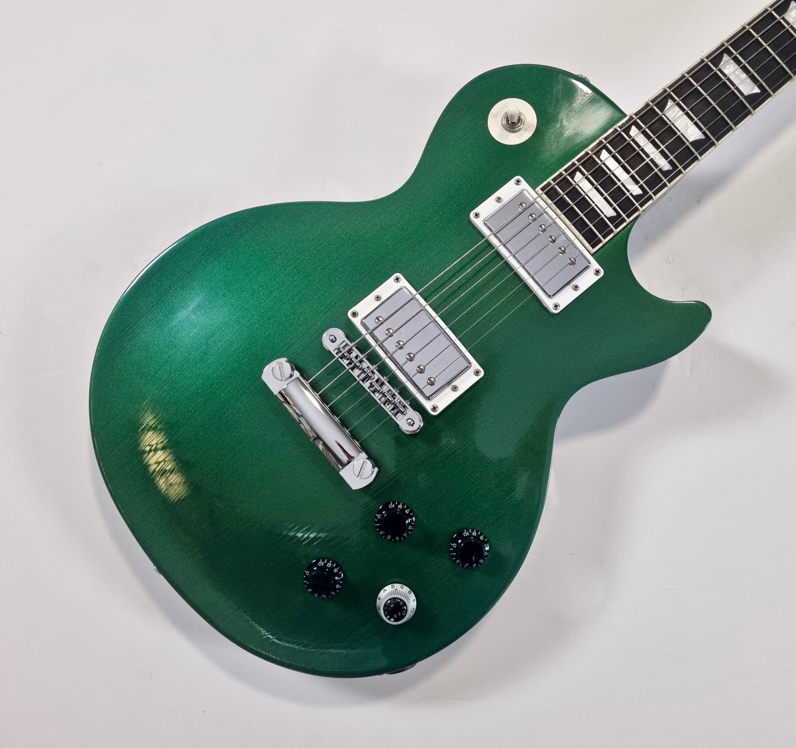 Gibson Les Paul Studio Robot 2008 Limited Edition Metallic Green - Thumbnail 3