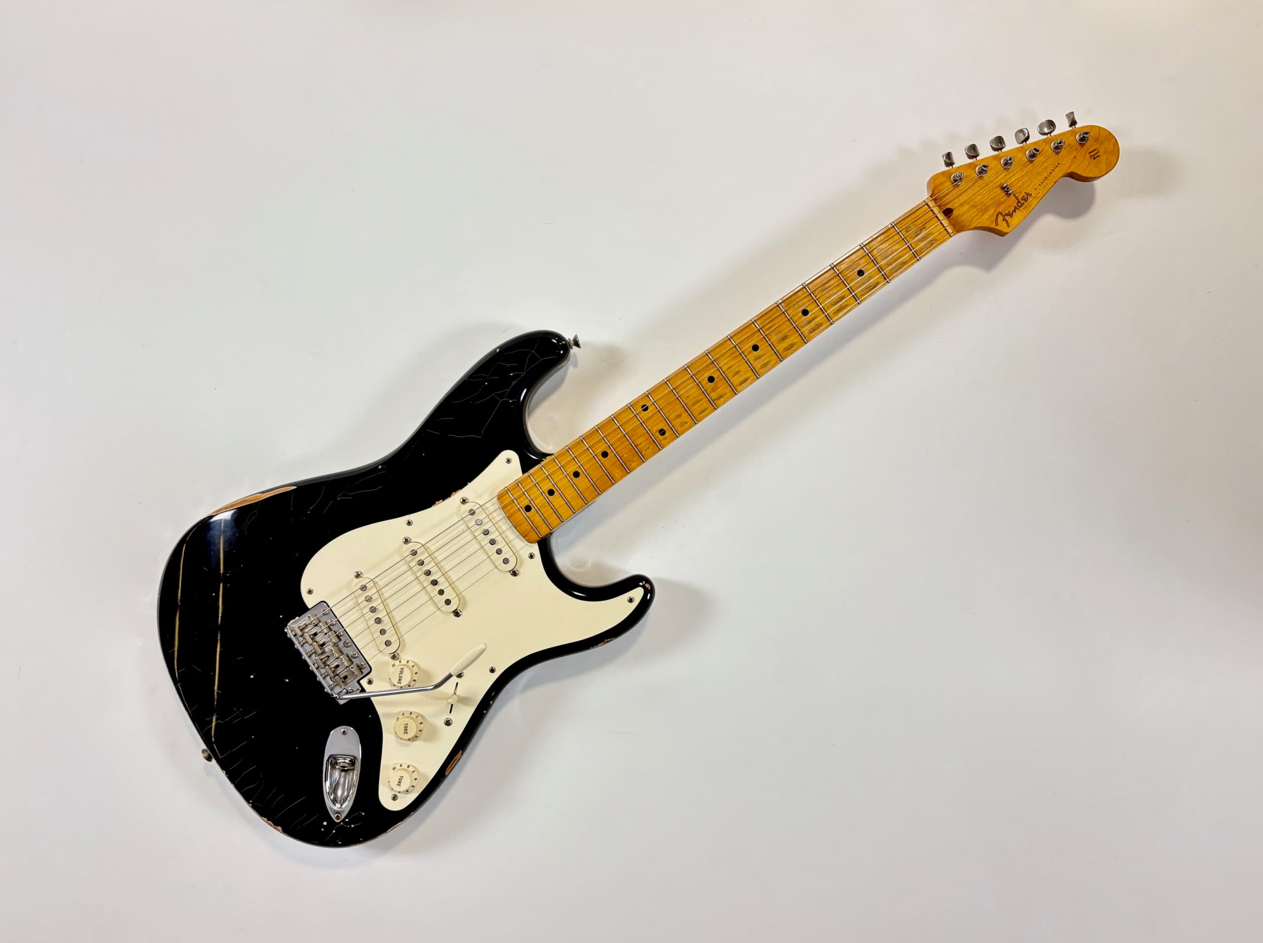 Fender Stratocaster American Vintage 57 Black 1999 - Image 1
