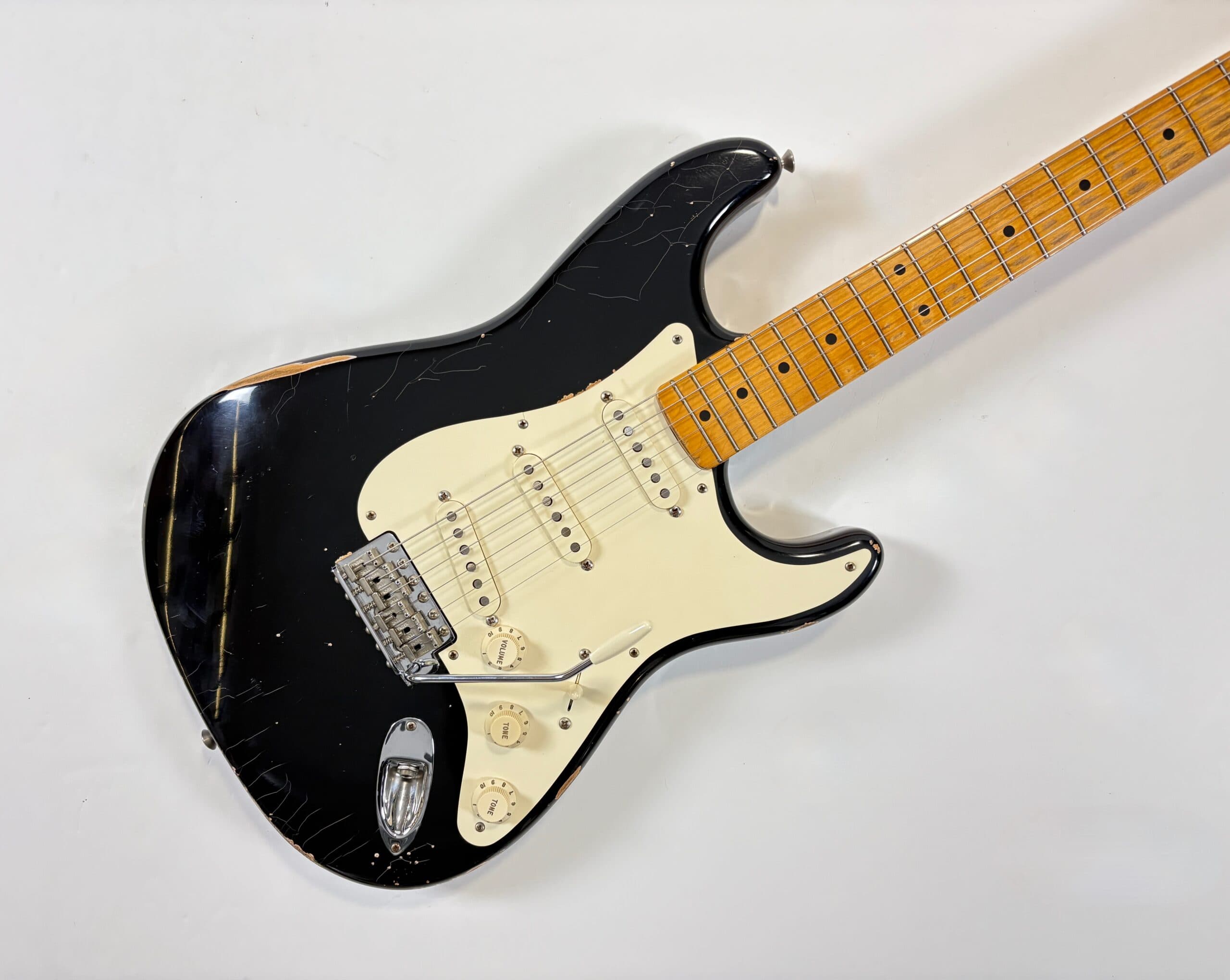 Fender Stratocaster American Vintage 57 Black 1999 - Thumbnail 3