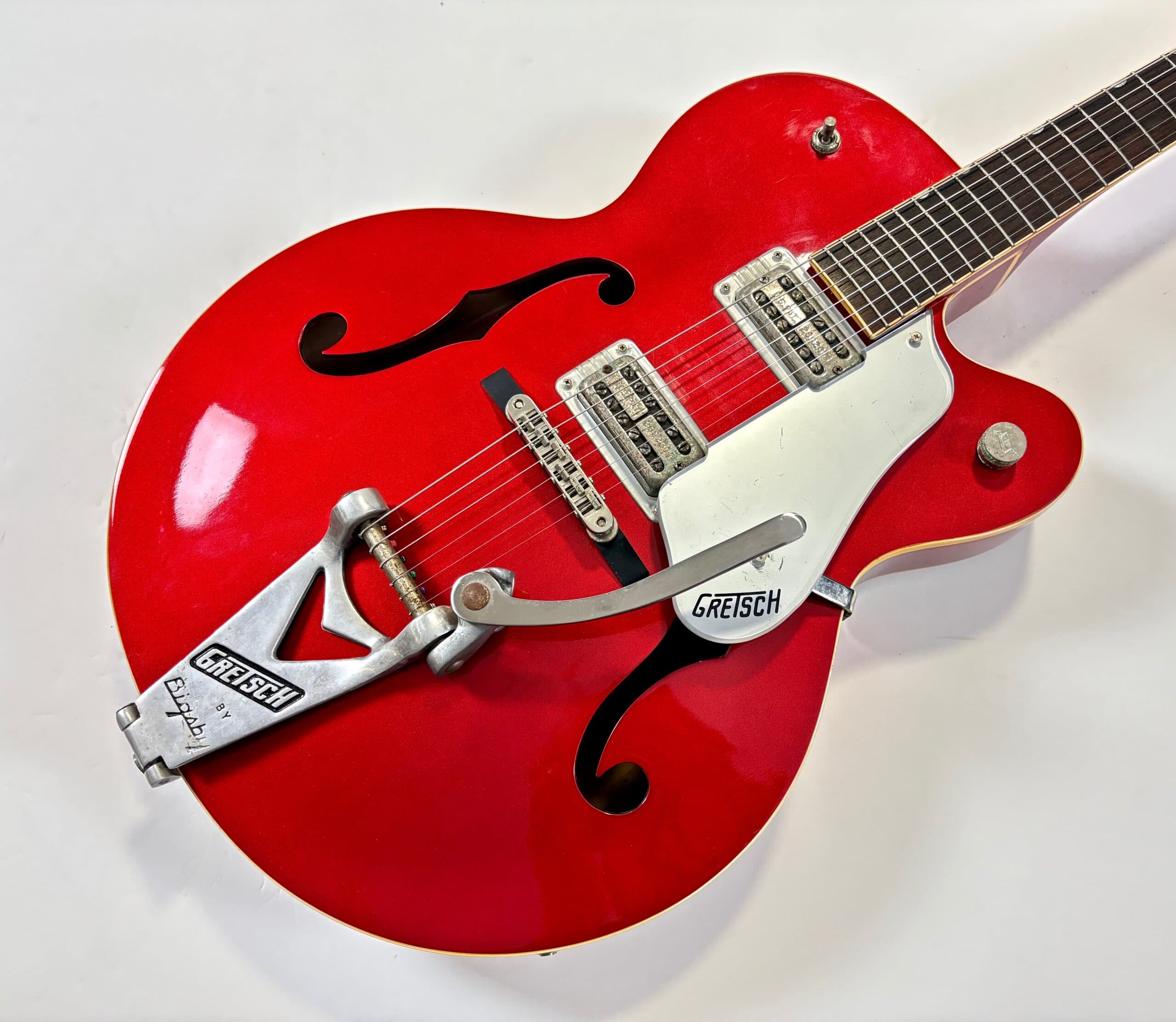 Gretsch 6120SH Hot Rod Brian Setzer 1999 Candy Apple Red - Thumbnail 3