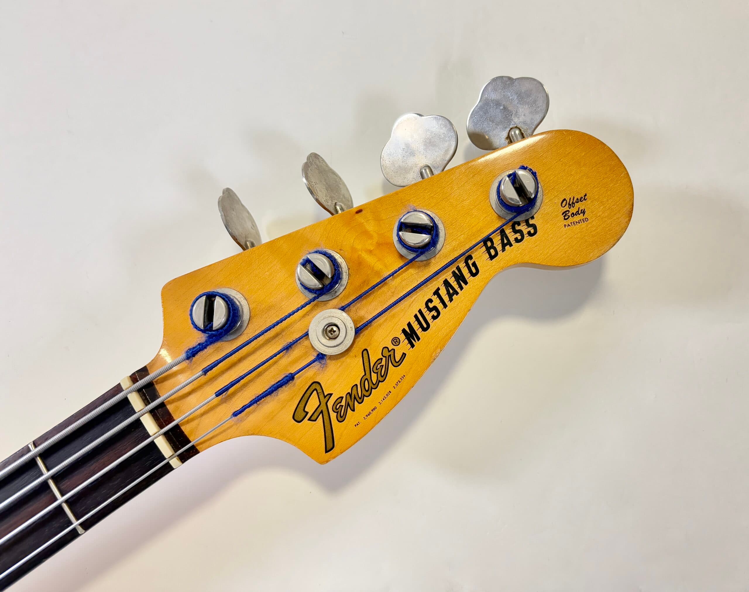 Fender Mustang Bass 1975 Black - Thumbnail 2