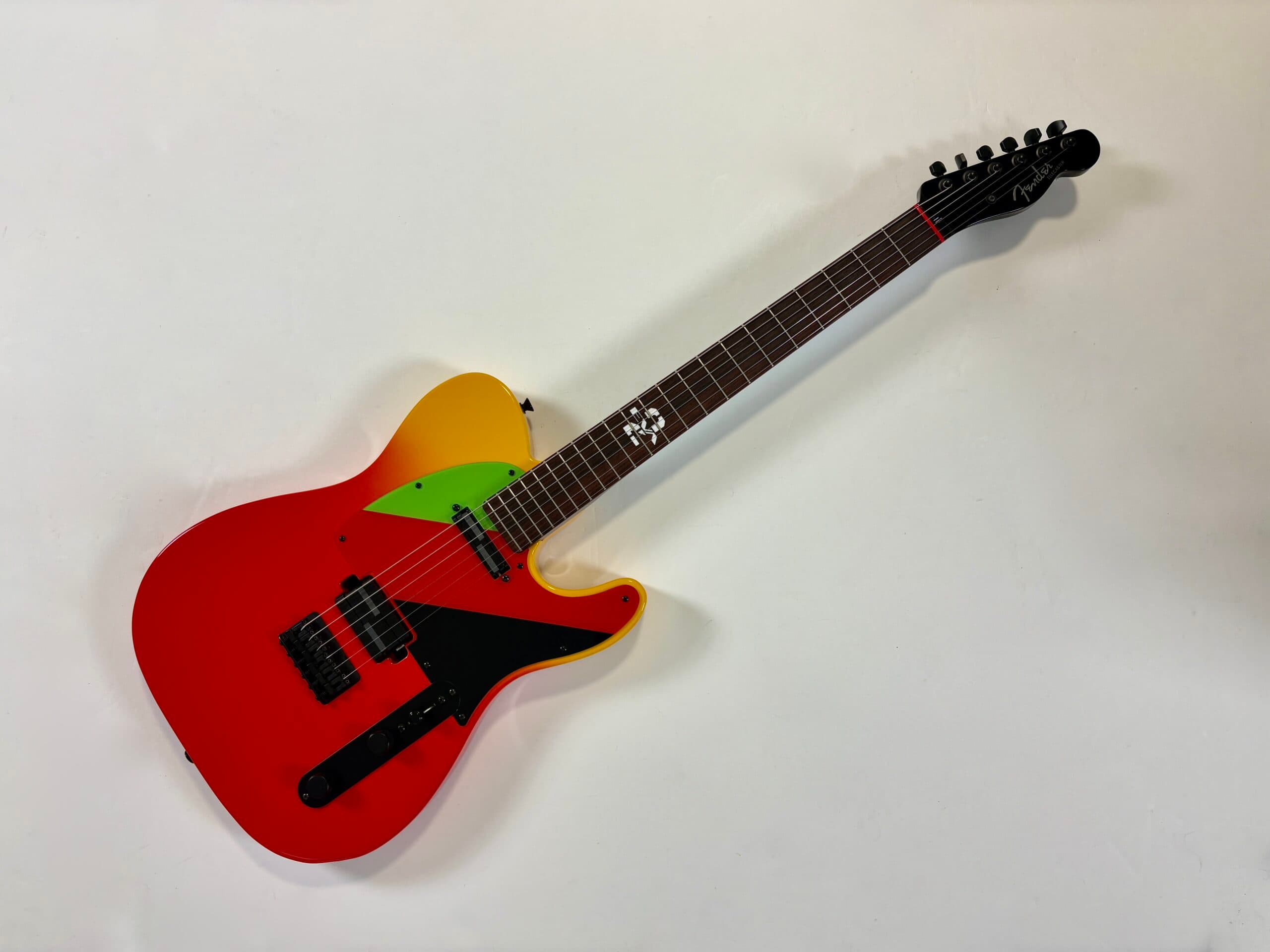 Fender Telecaster Evangelion Asuka 2020 Red - Image 1