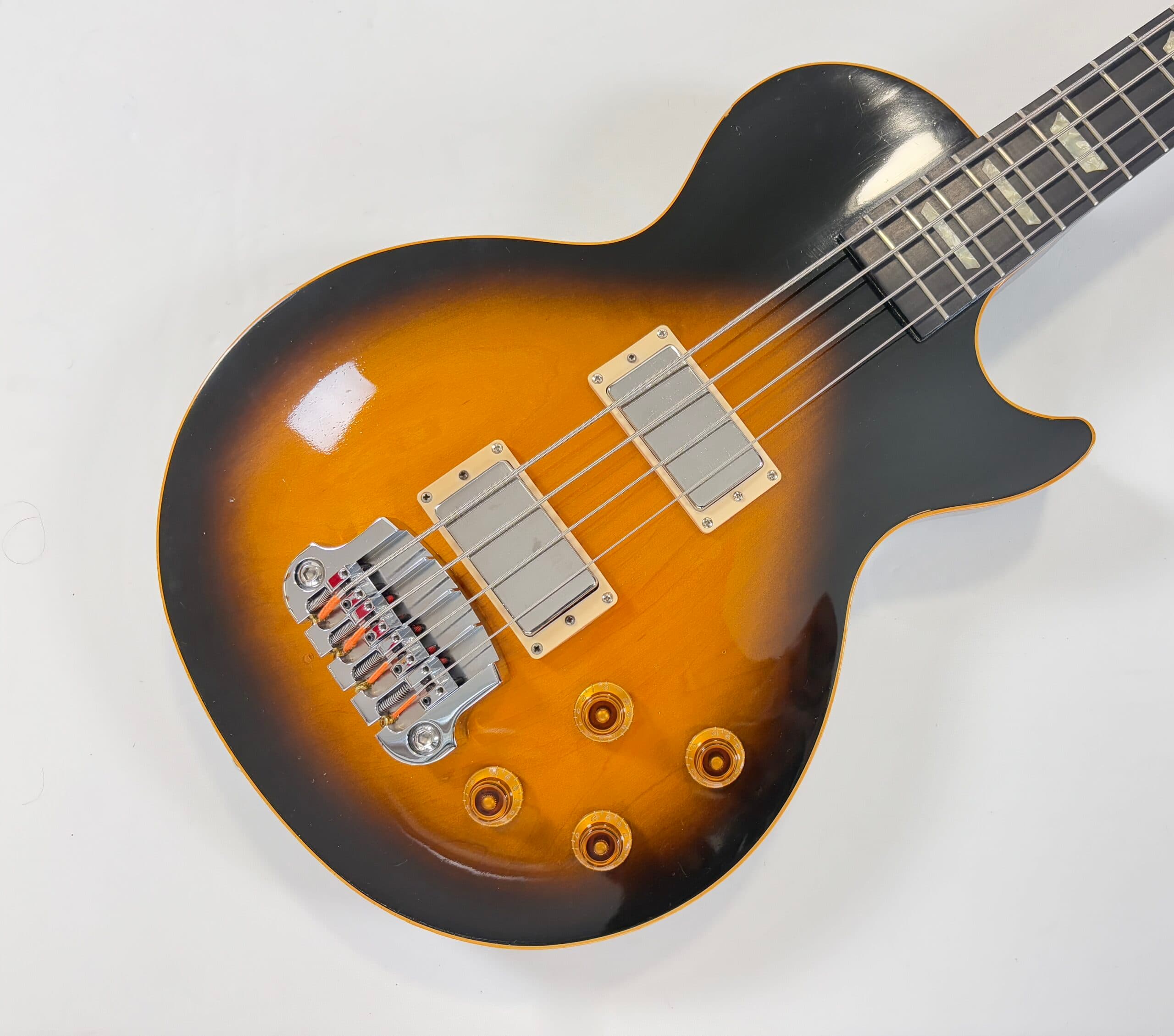 Gibson LPB-3 Les Paul Bass Standard 1992 Vintage Sunburst - Thumbnail 3