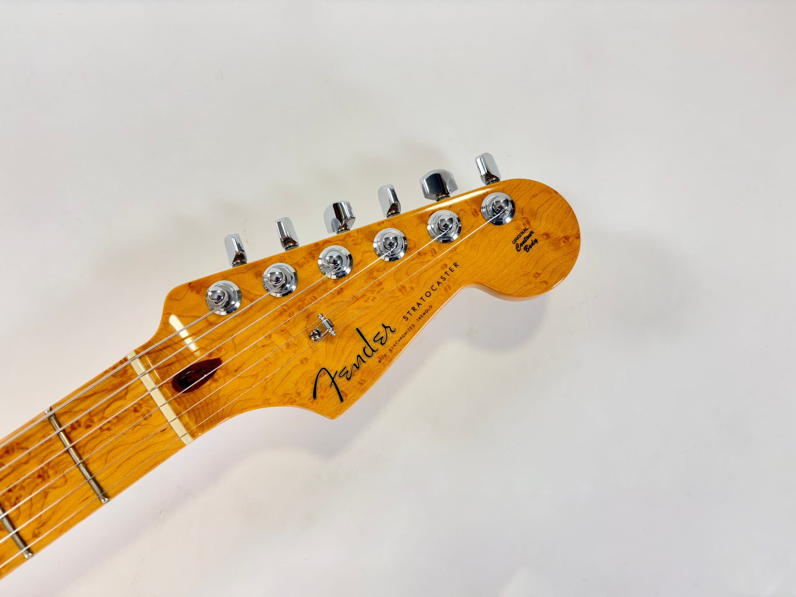 Fender Stratocaster Custom Classic 2002 Custom Shop Trans Blue - Thumbnail 2