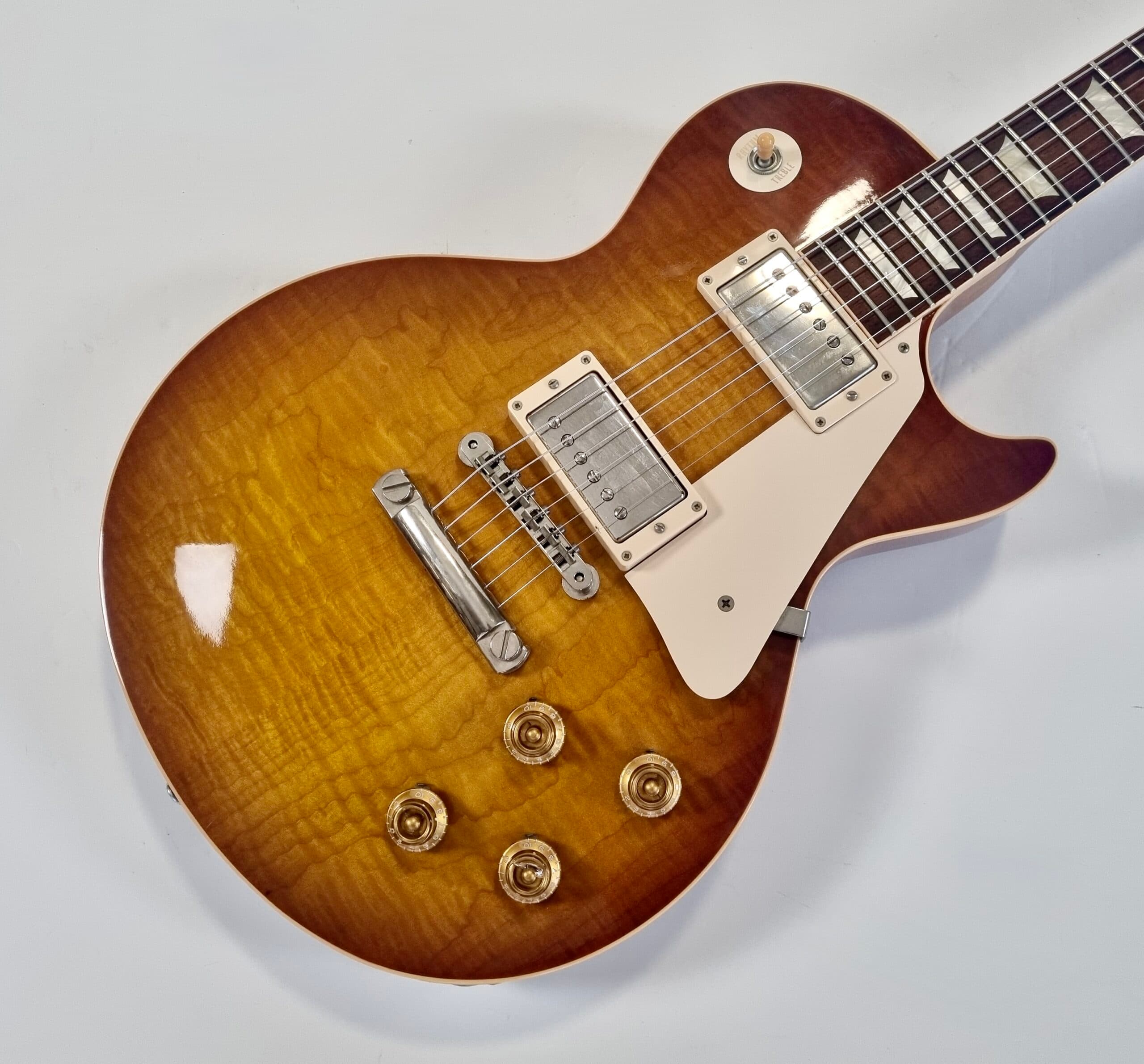 Gibson Les Paul Standard Reissue 1959 Historic Custom Shop 2005 Iced Tea Burst - Thumbnail 3