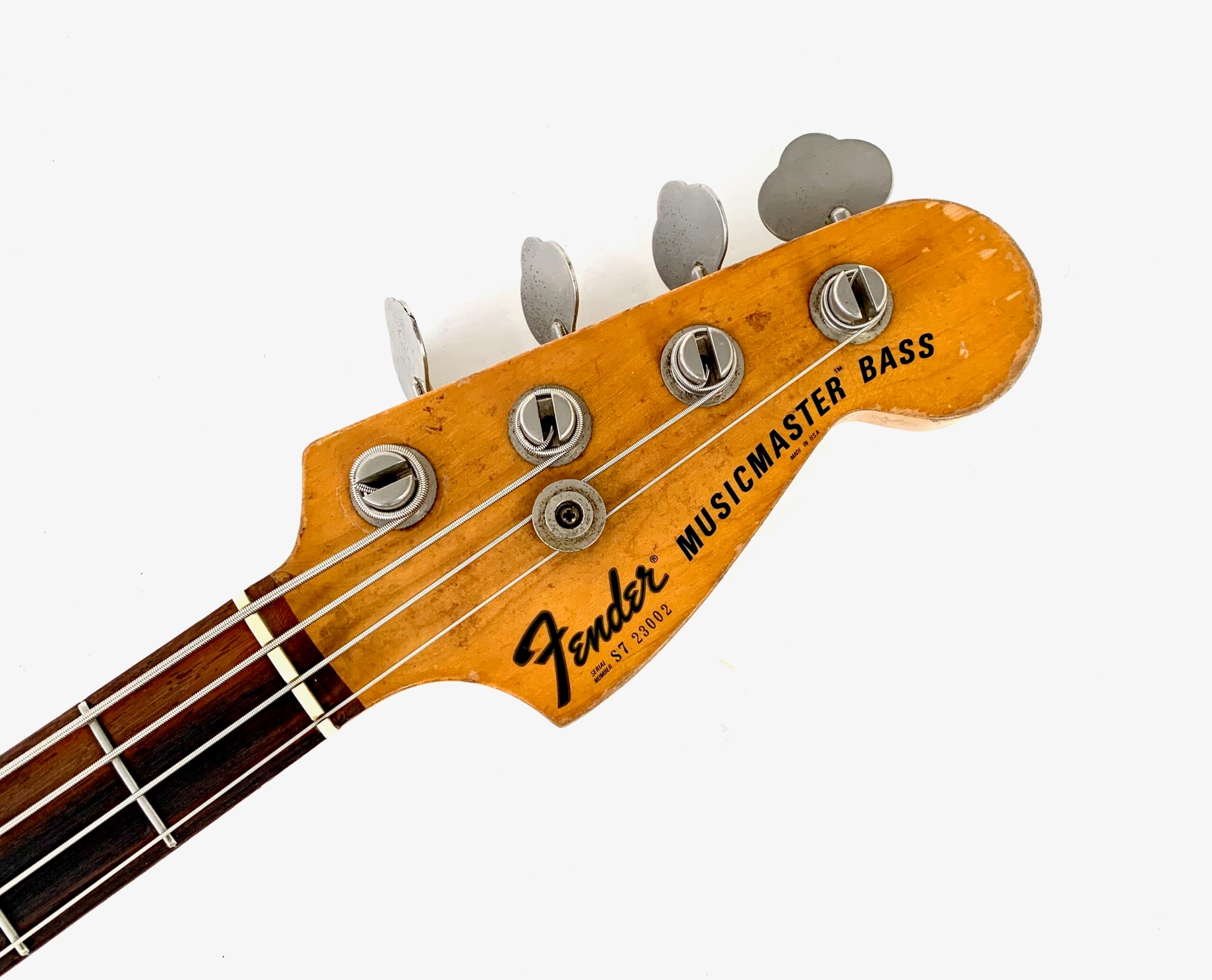 Fender Musicmaster Bass 1978 Black - Thumbnail 2