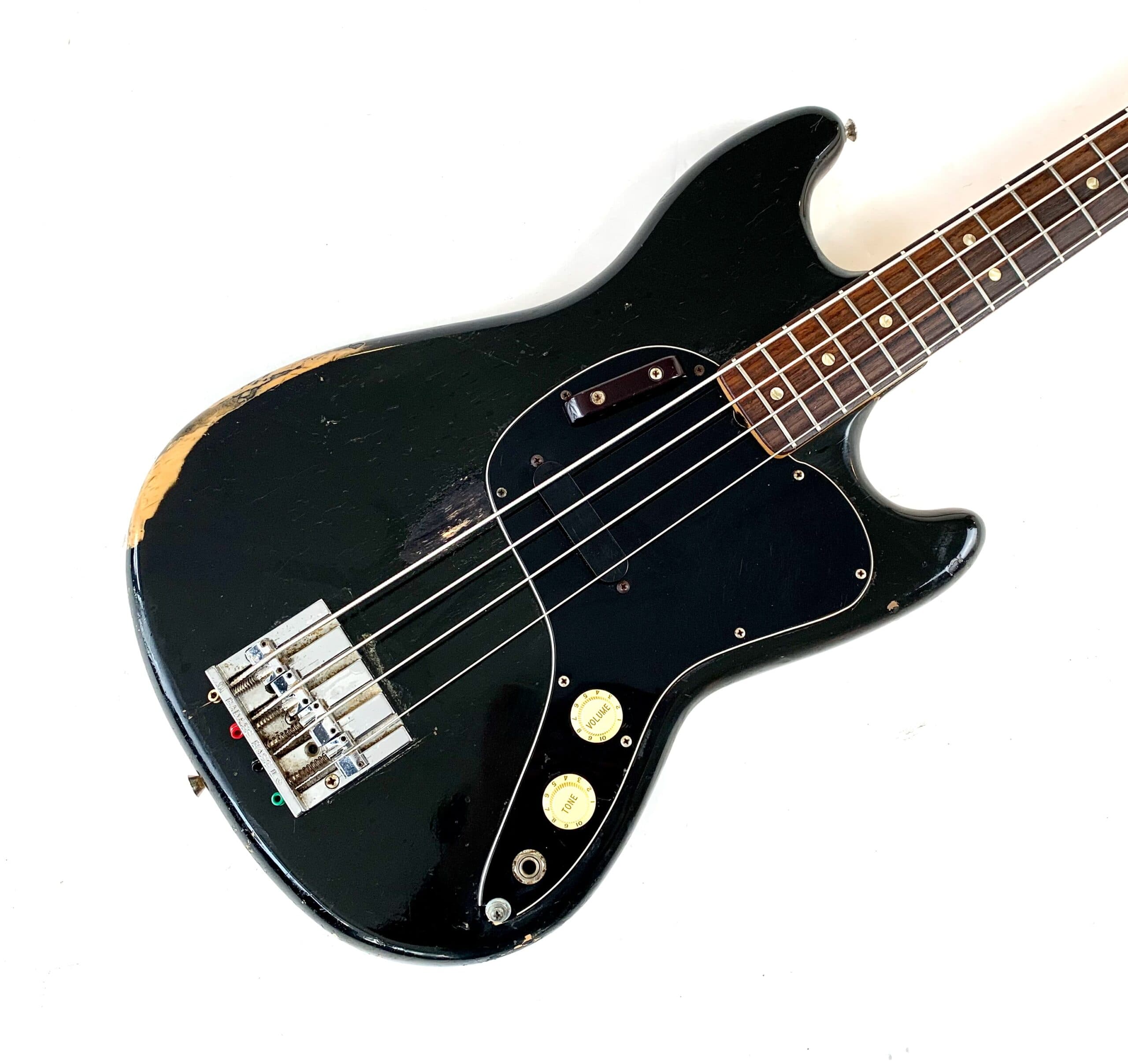 Fender Musicmaster Bass 1978 Black - Thumbnail 3