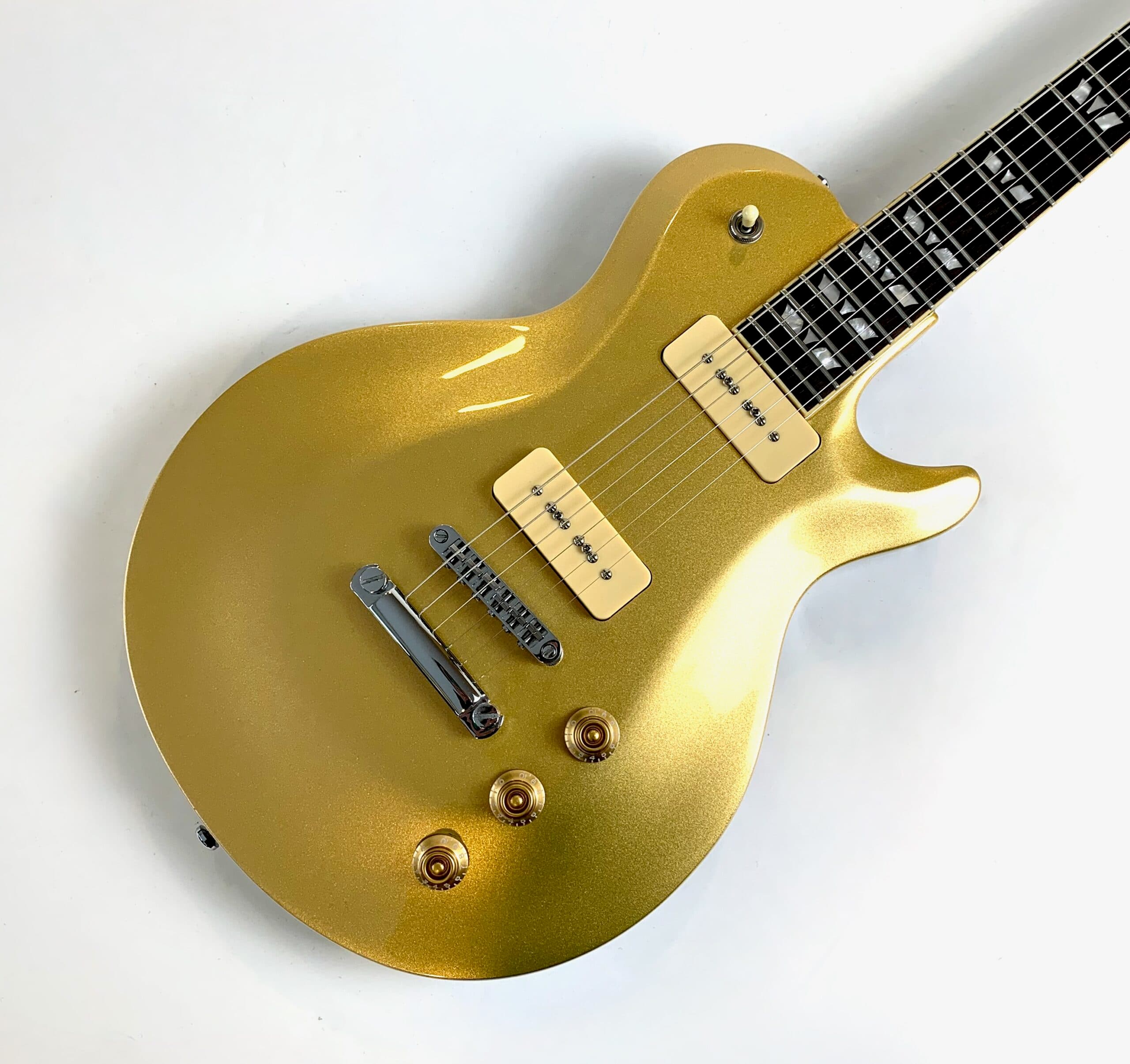 Hamer XT Series Monaco P-90 Goldtop 2011 - Thumbnail 3