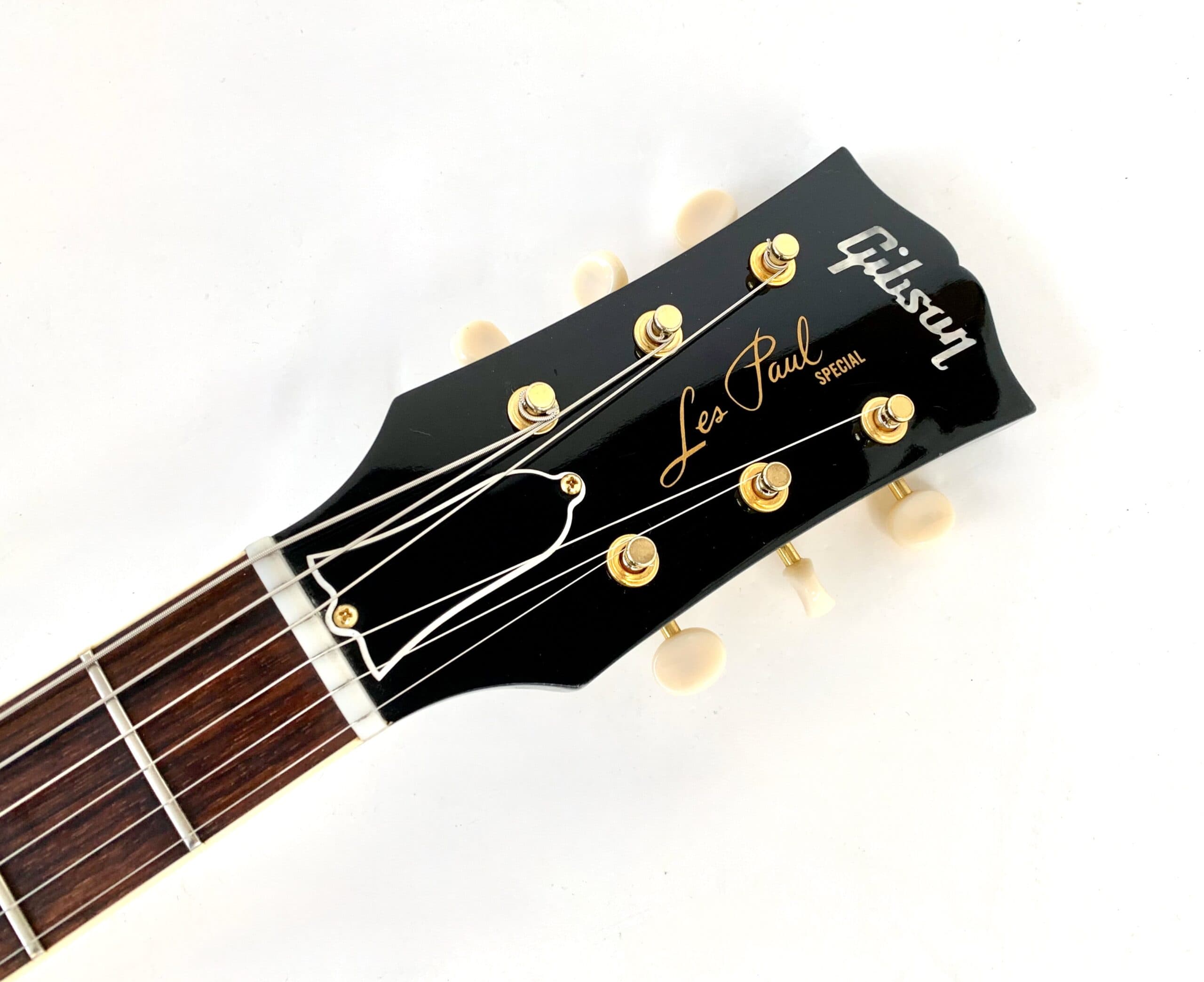 Gibson Les Paul Special DC 1960 Custom Shop 2017 TV Black Gold VOS - Thumbnail 2