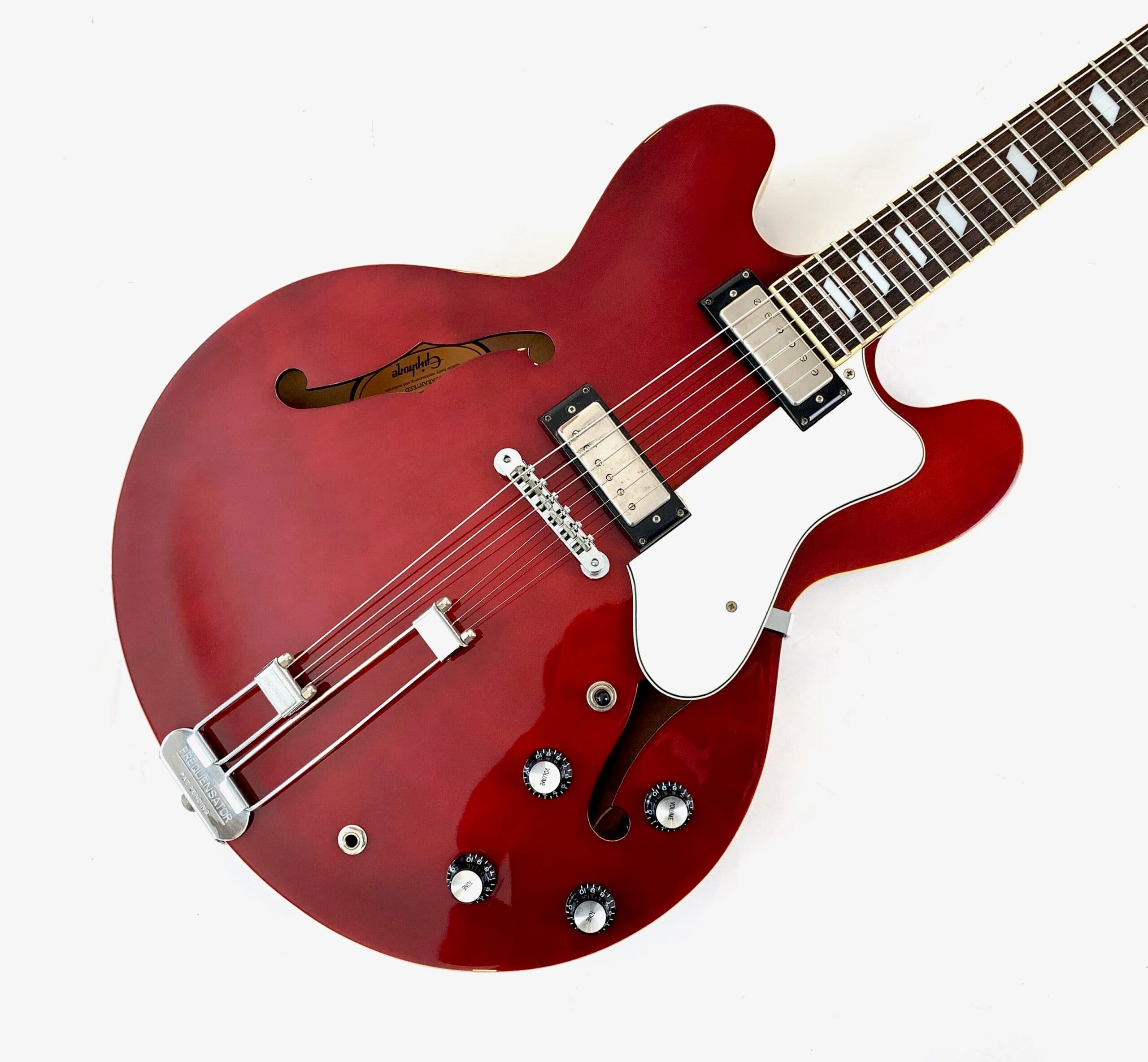 Epiphone Riviera Reissue 2004 Cherry Hepcat - Thumbnail 3